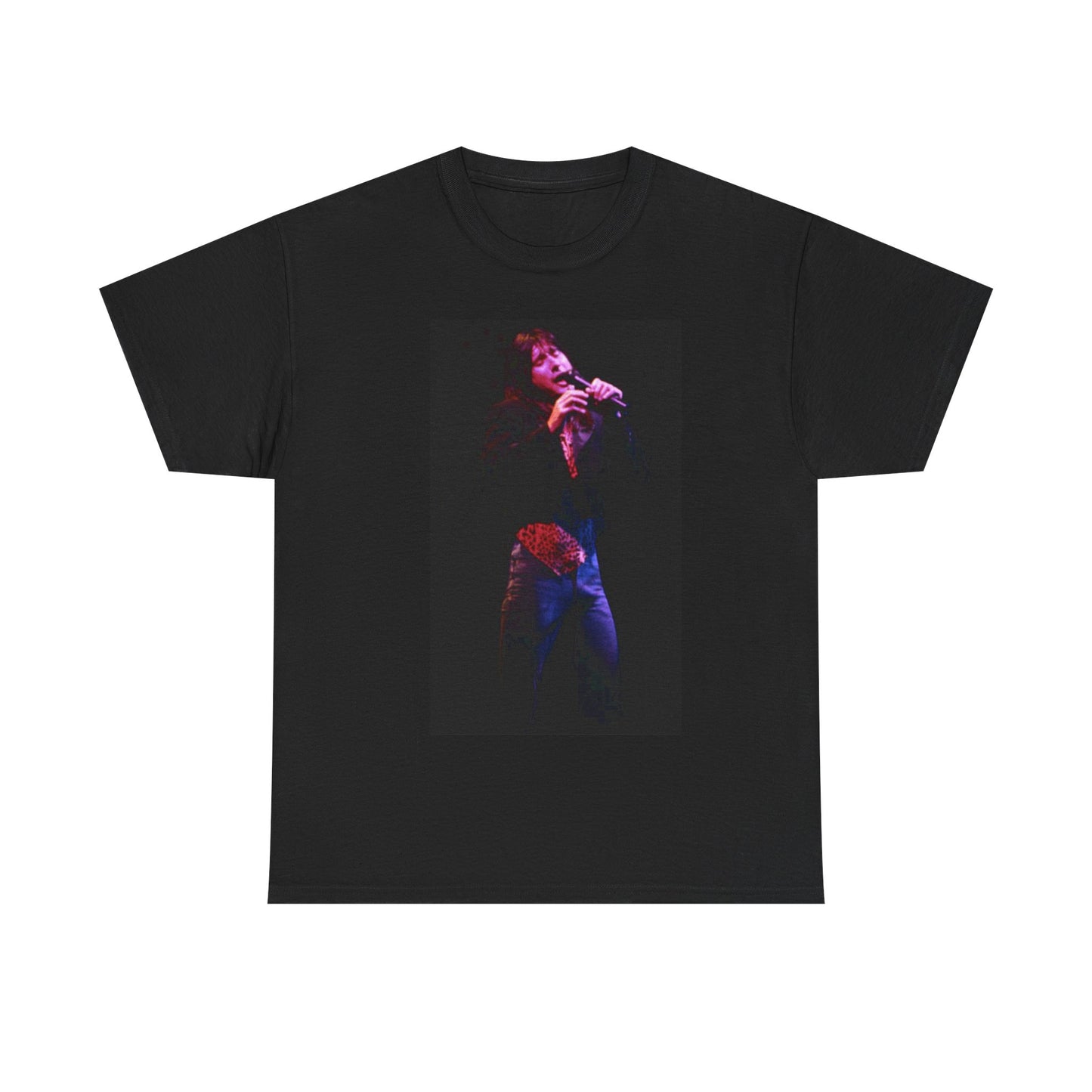 Steve Perry Journey Shirt Vintage Stage Retro 80s Unisex Heavy Cotton Tee