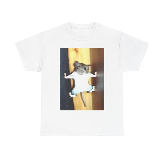 Ninja Mouse Funny Shirt Graphic Meme Myspace 90s viral Unisex Heavy Cotton Tee