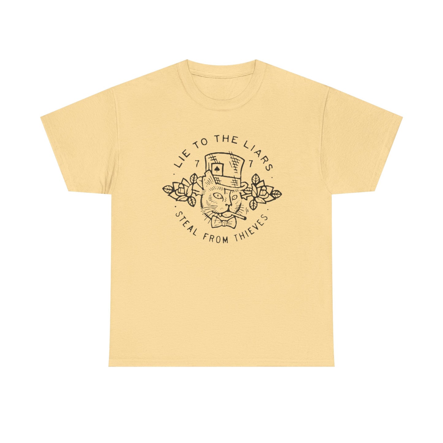 Lie To The Liars Graphic T Shirt Unisex Heavy Cotton Tee