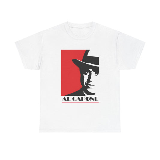 Al Capone Graphic T Shirt Vintage Chicago Unisex Heavy Cotton Tee