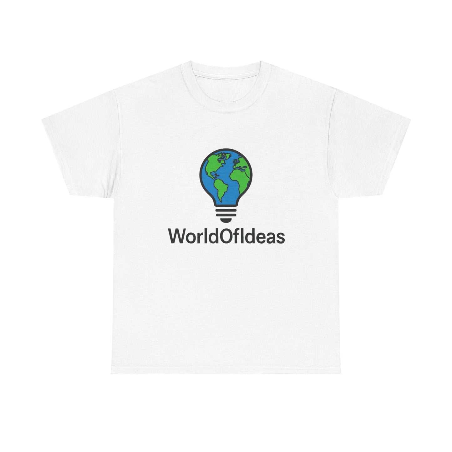 World Of Ideas Graphic T Shirt ADULT Unisex Heavy Cotton Tee