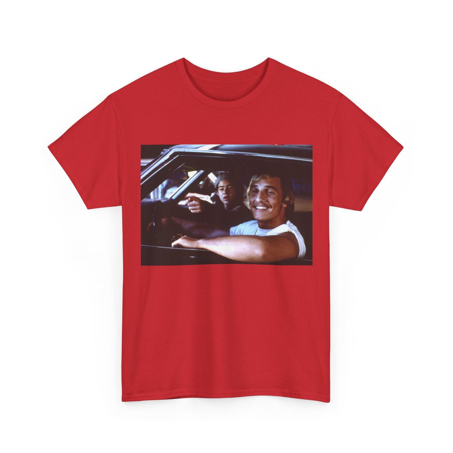 Dazed and Confused Tshirt Vintage Movie Poster Retro Texas Unisex Heavy Cottonn
