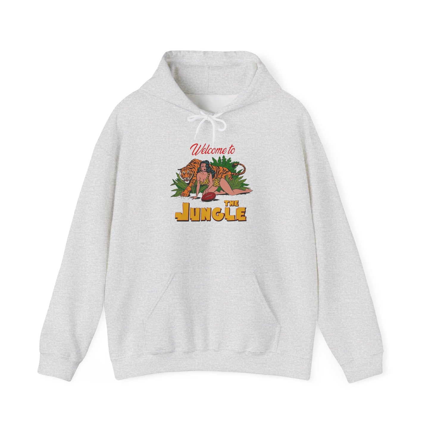 Welcome To The Jungle Graphic Hoodie Unisex Heavy Blend™ Hooded Sweatshirt