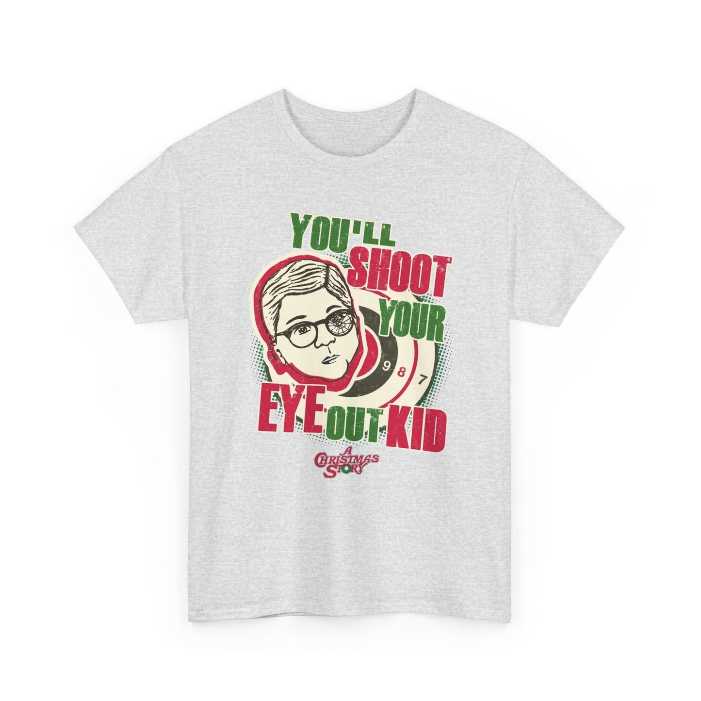 A Christmas Story Funny Retro Graphic T Shirt NEW Unisex Heavy Cotton Tee