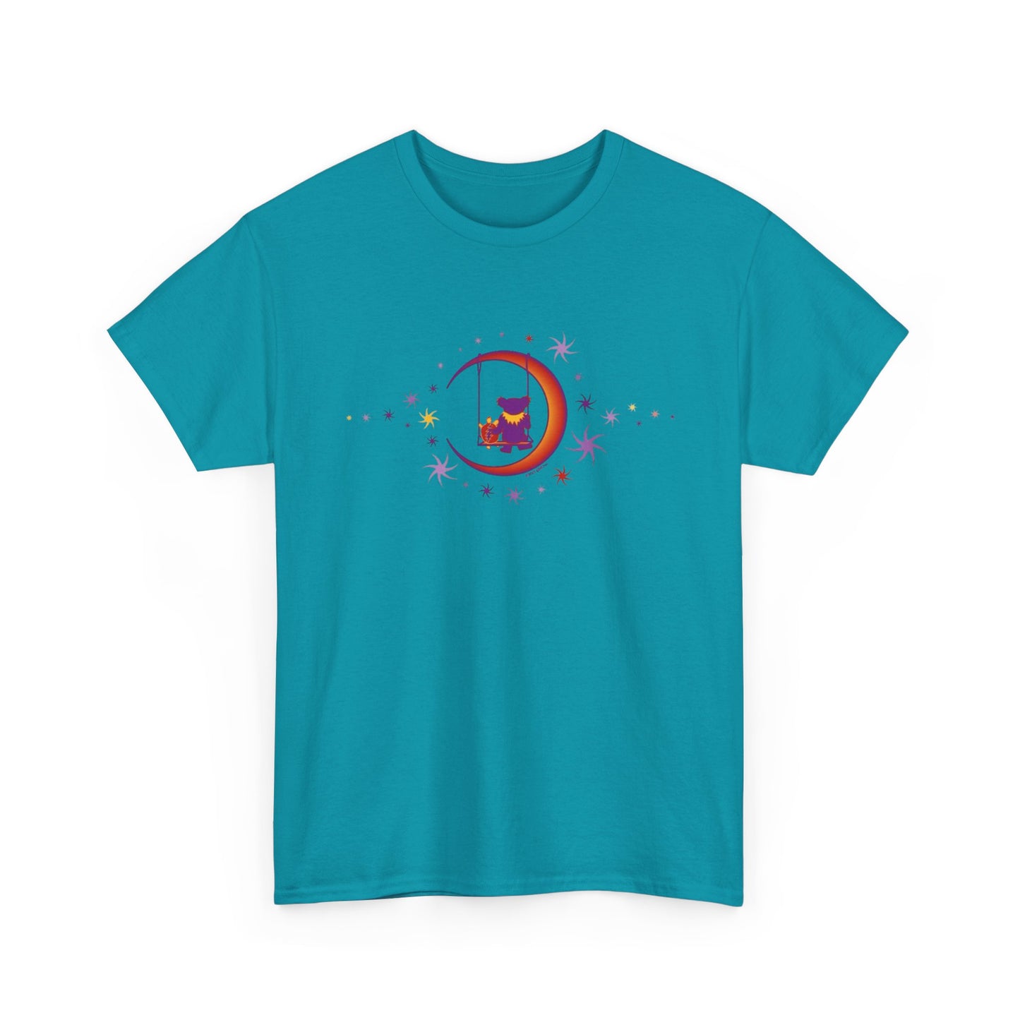 Deadhead Bears Vintage Graphic T Shirt S-5XL Unisex Heavy Cotton Tee