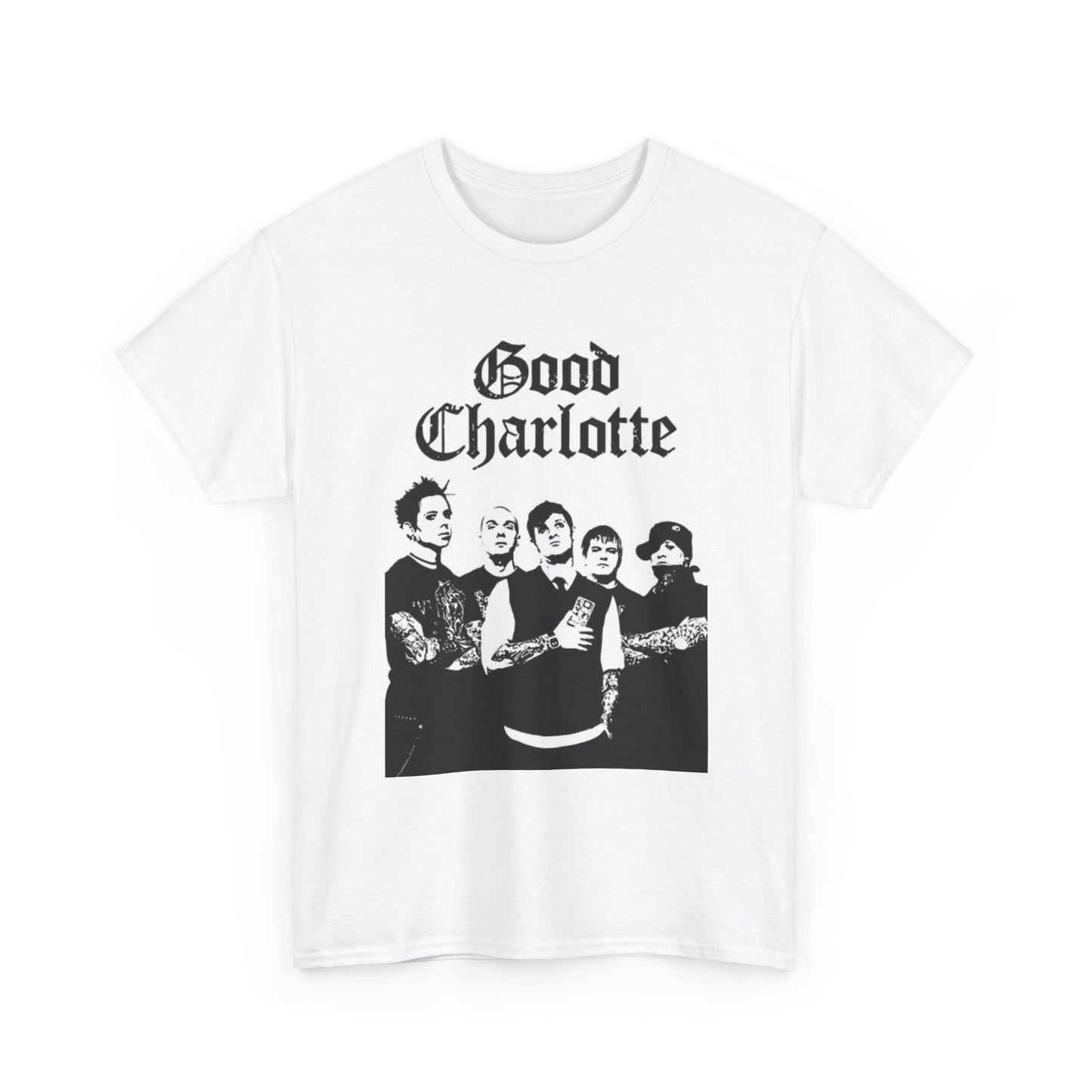 Good Charlotte Graphic T Shirt Vintage Rock Poster Unisex Heavy Cotton Tee