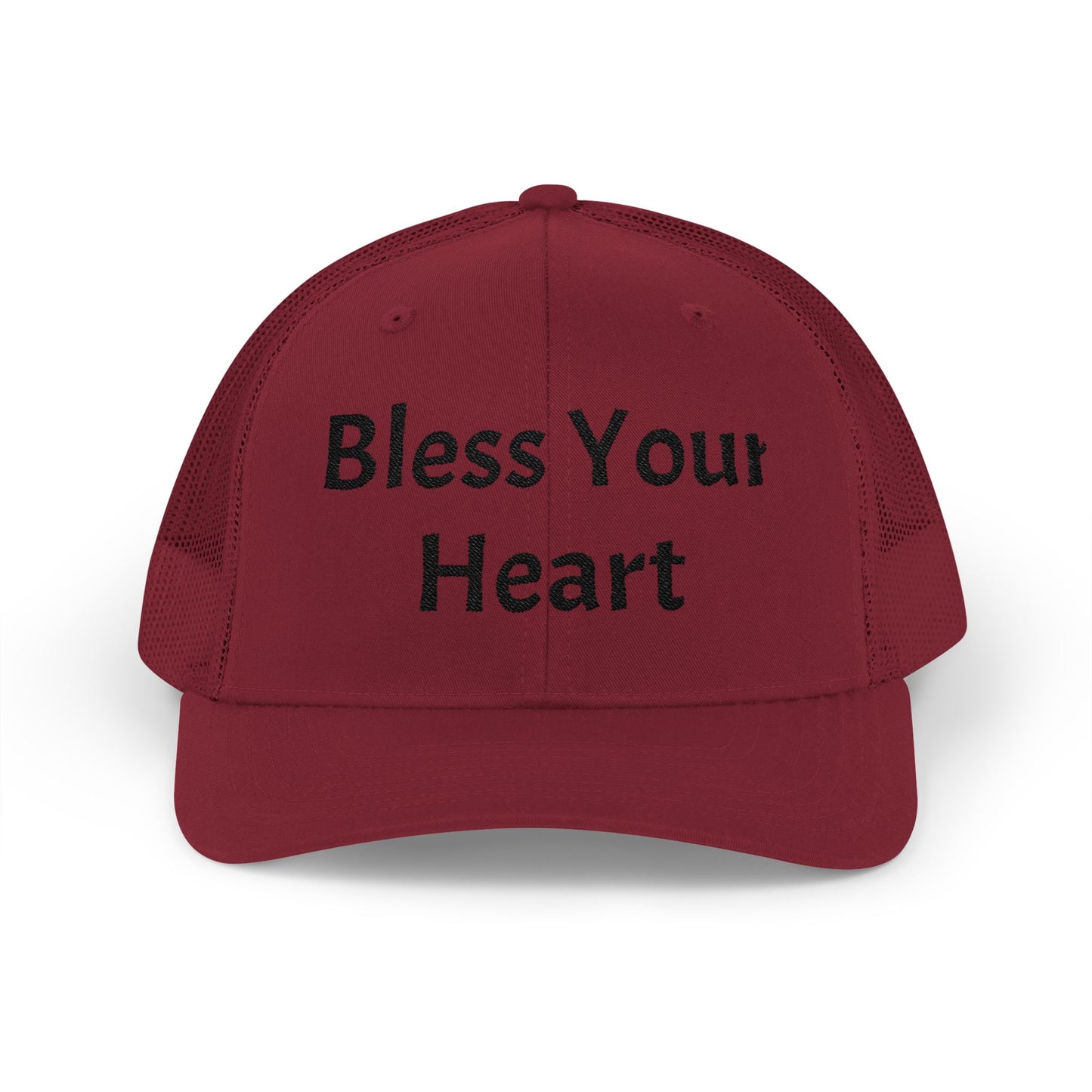 Bless Your Heart Hat Southern Charm Funny Snapback Trucker Cap