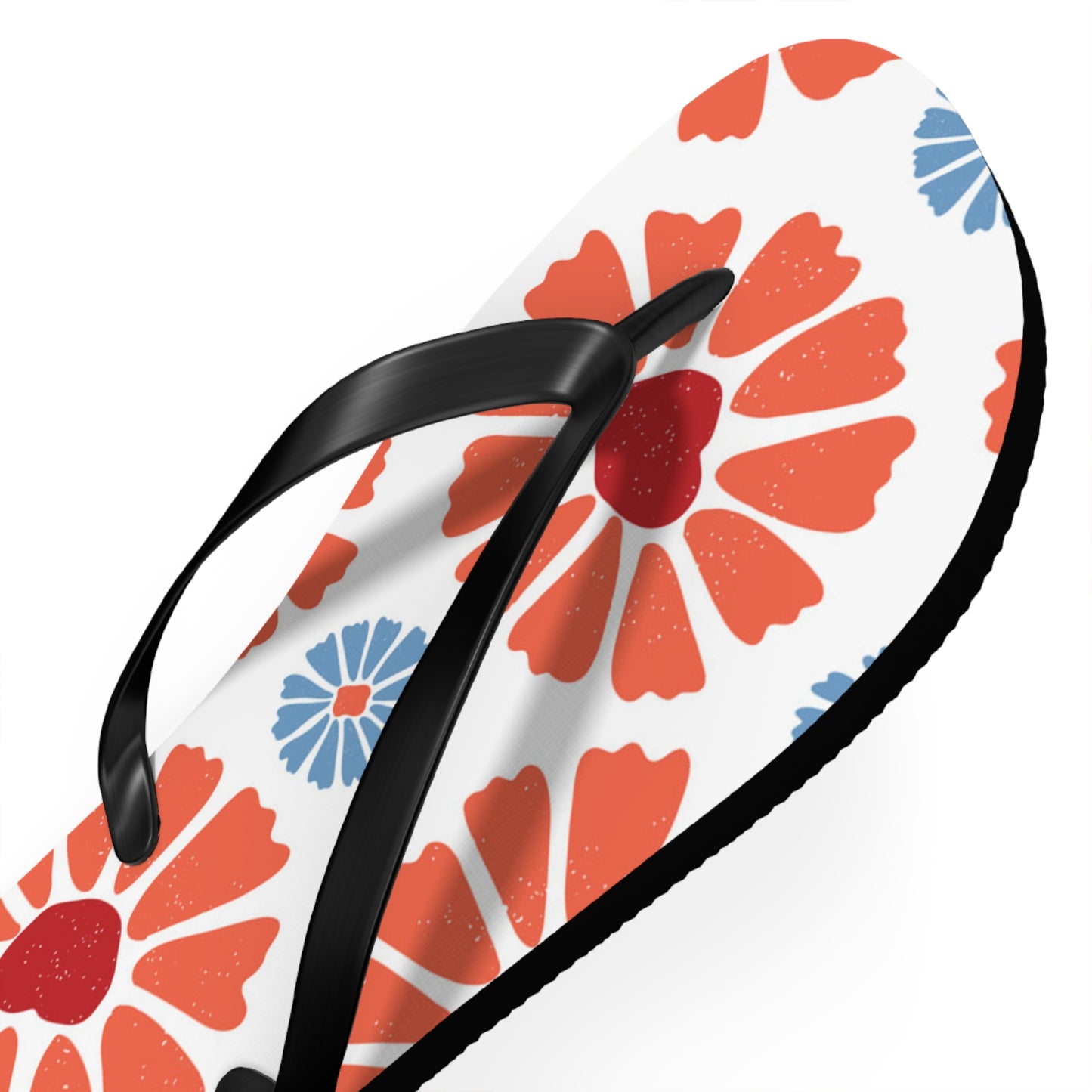 Tropical Flowers Beach Sandals Summer Flip Flops Slides BRAND NEW
