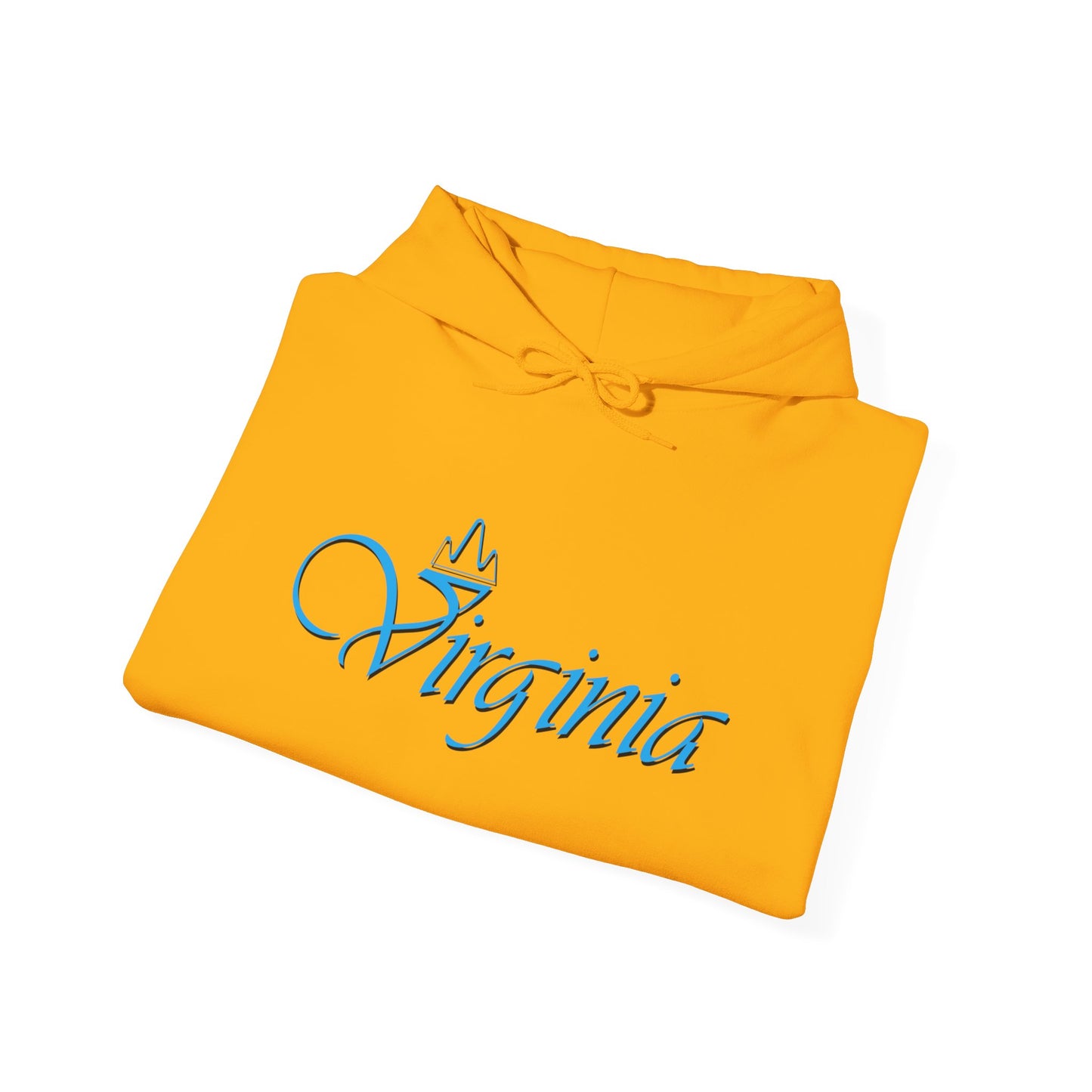 Virginia State Graphic Hoodie's Unisex Heavy Blend™ Hooded Sweatshirt