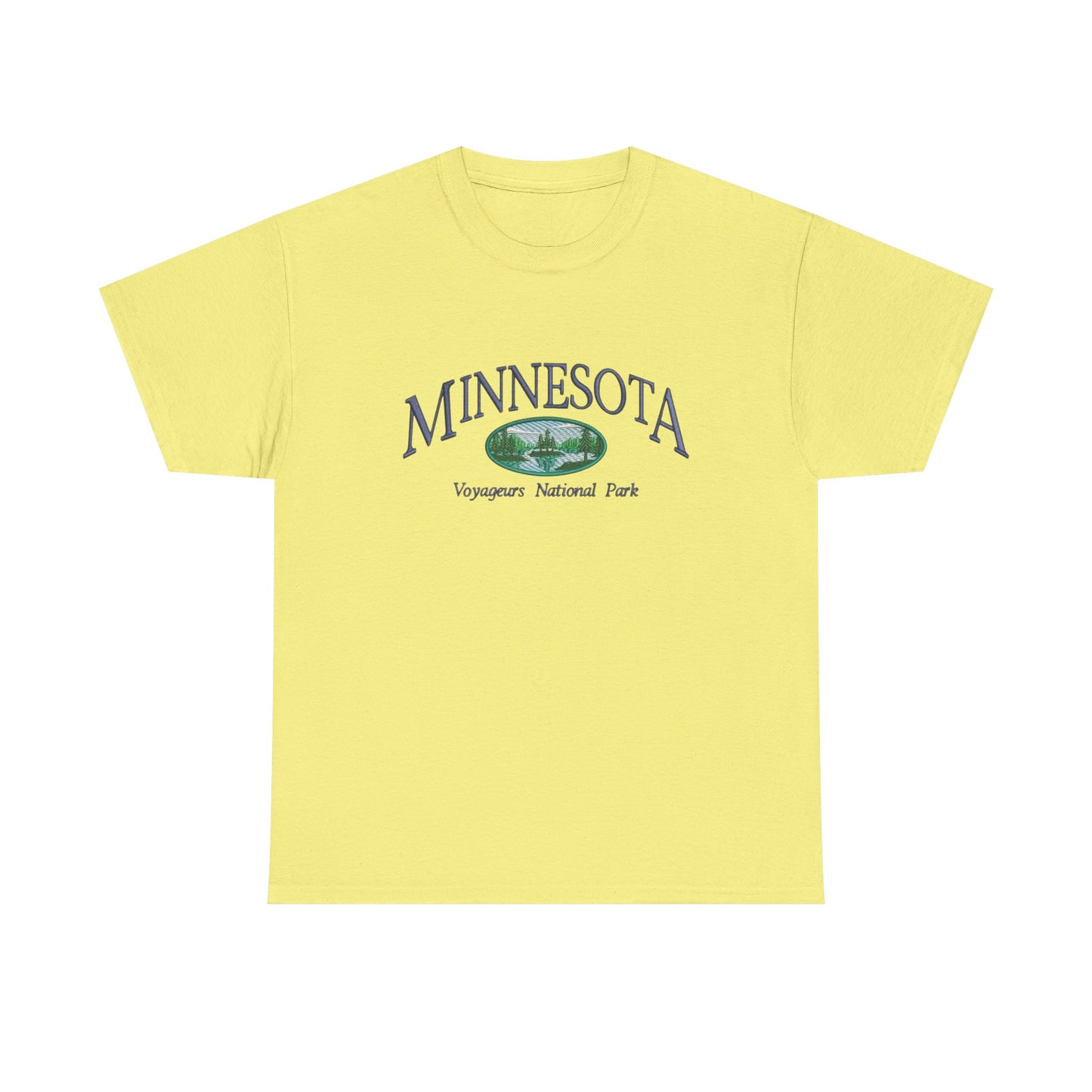 Minnesota National Parks Graphic T Shirt NEW Unisex Heavy Cotton Tee