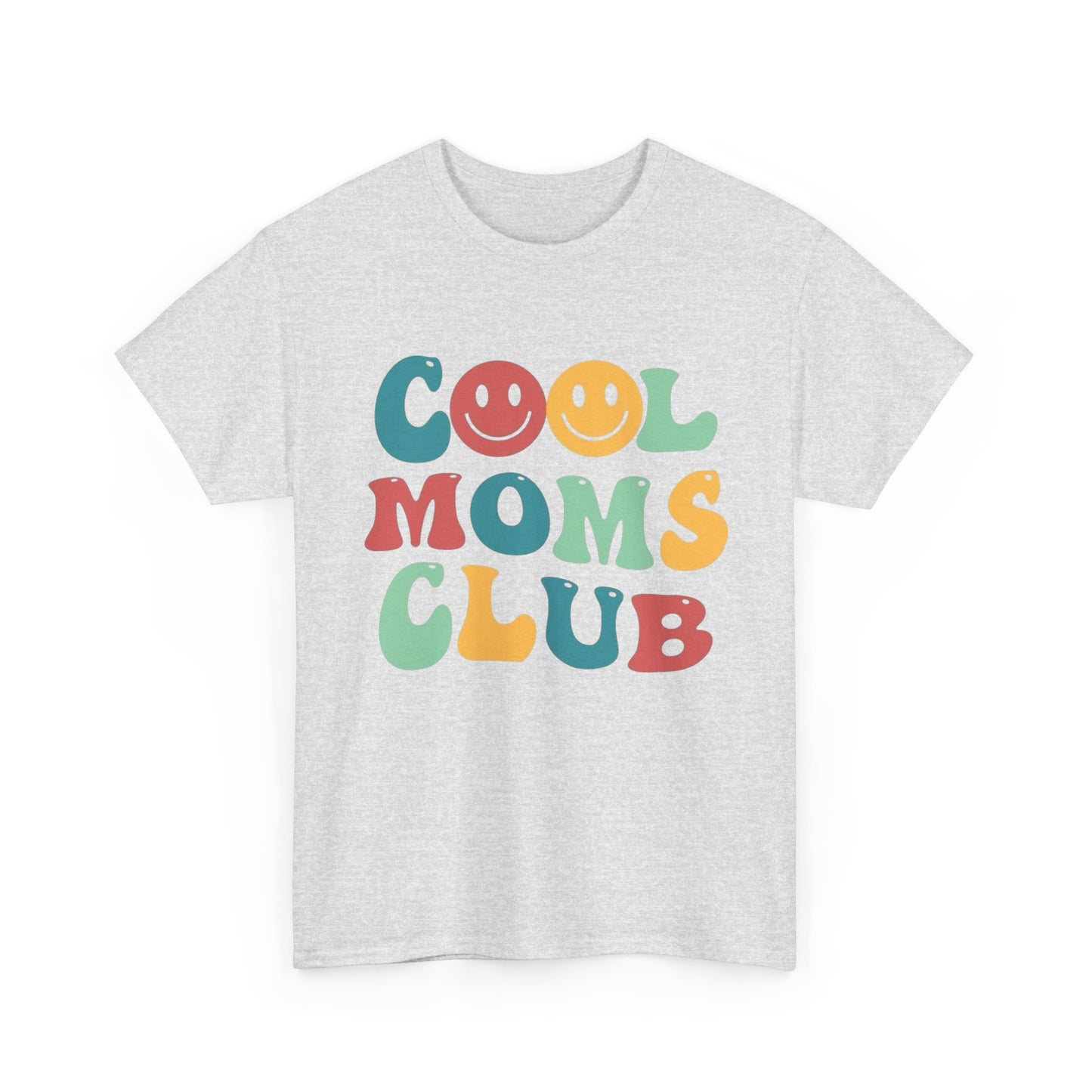 Cool Moms Club Women's Graphic T Shirt NEW MULTIPLE COLORS Gift Retro Design 90s