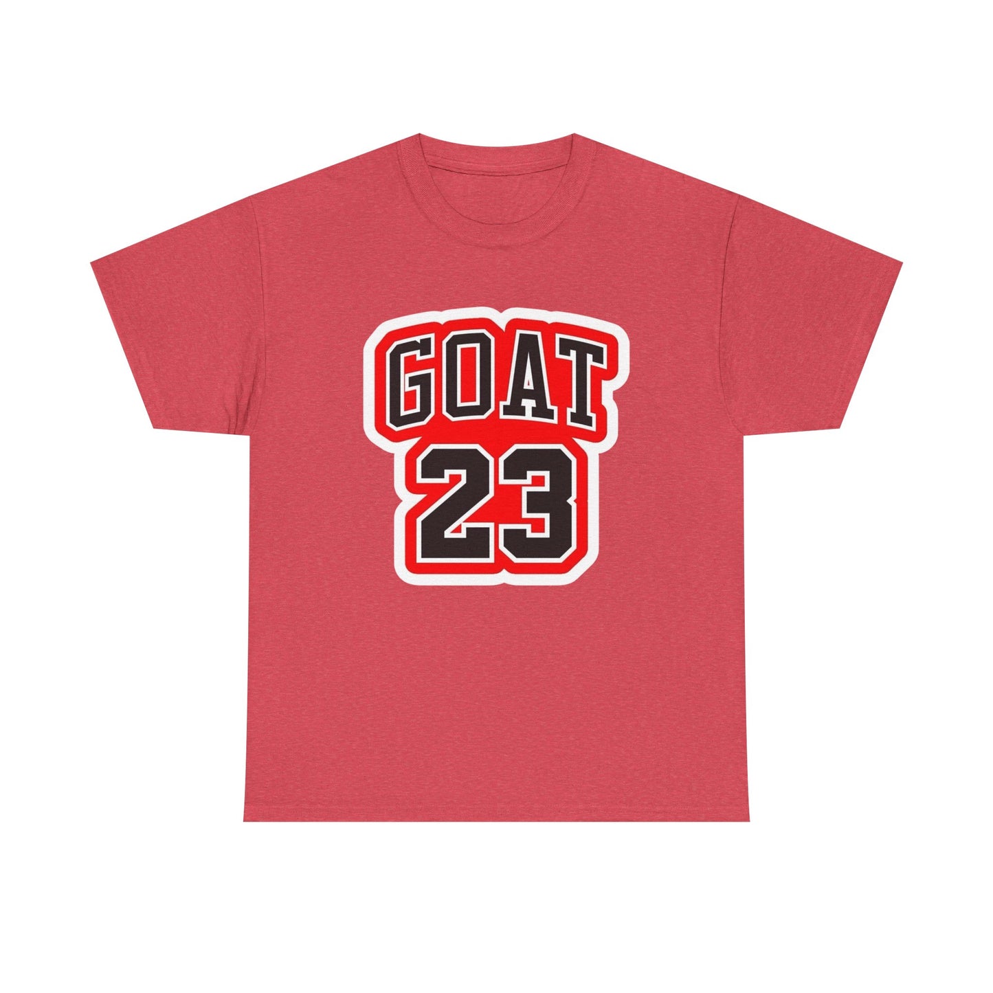 GOAT Jordan 23 Basketball Graphic T Shirt NEW Unisex Heavy Cotton Tee