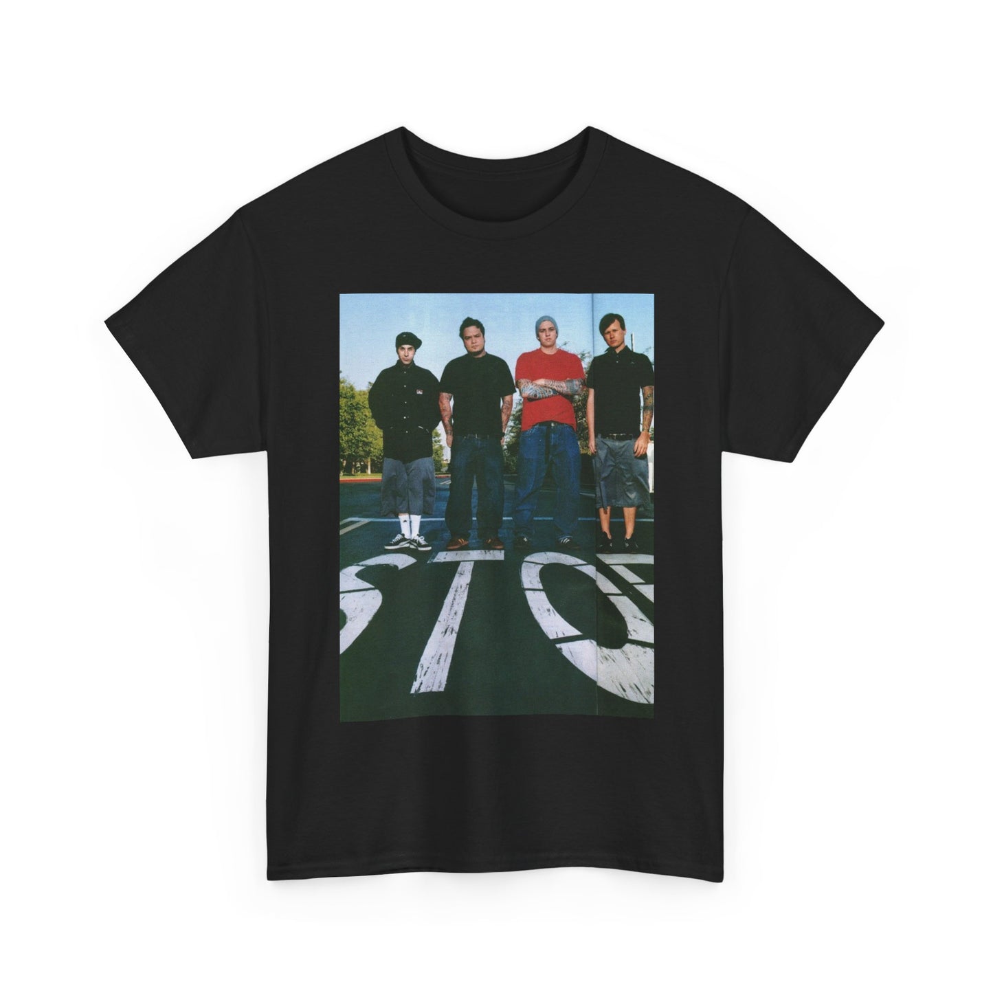 Box Car Racer Tshirt Retro Album Cover Blink182 Cali Unisex Heavy Cotton Tee