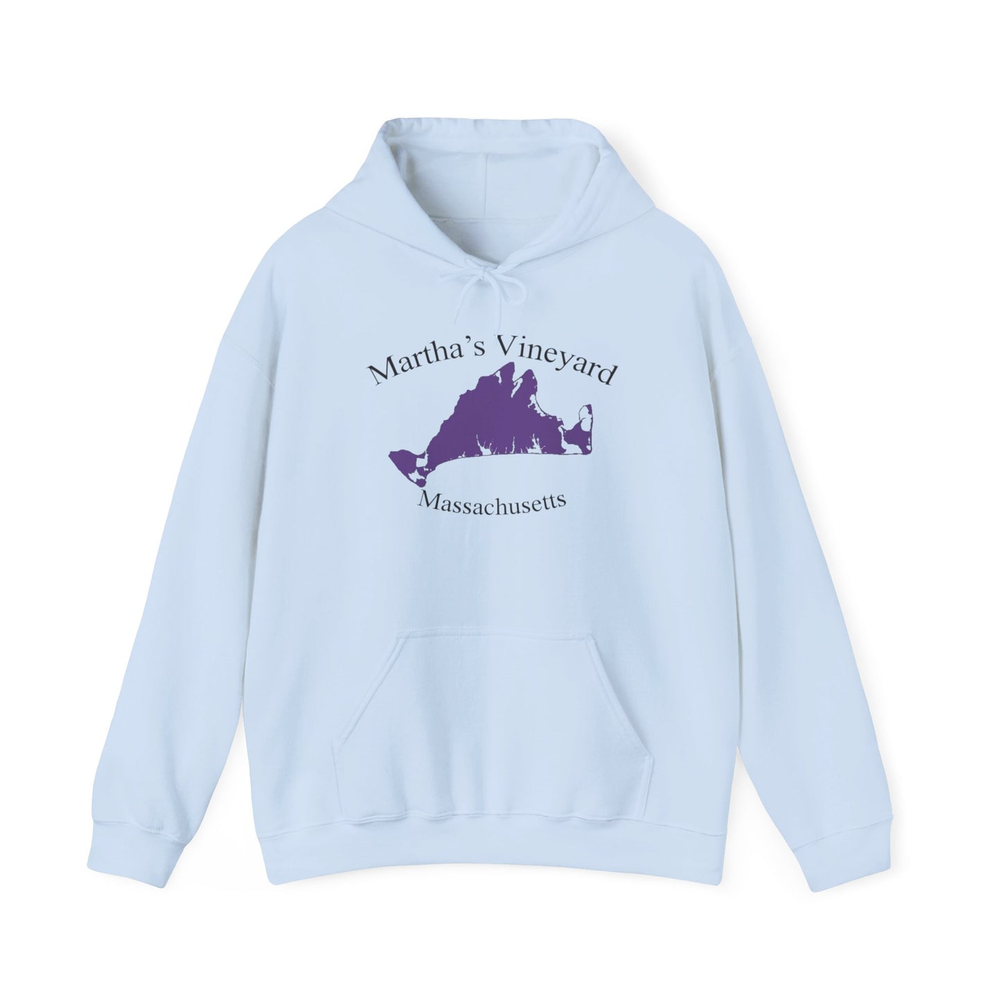 Martha's Vineyard Graphic Hoodie Unisex Heavy Blend™ Hooded Sweatshirt