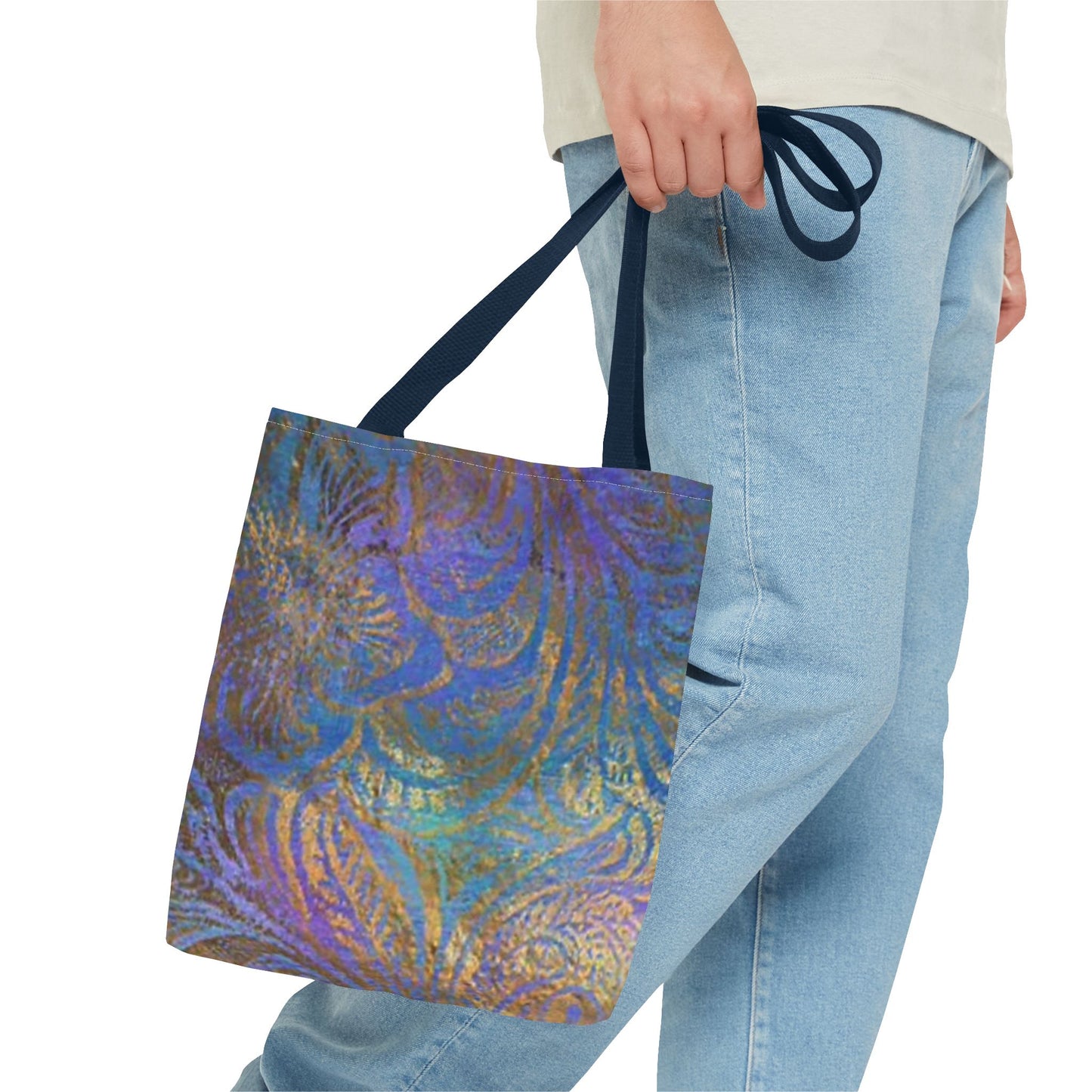 Gold Pattern Multi Color BRAND NEW Tote Bag (AOP)
