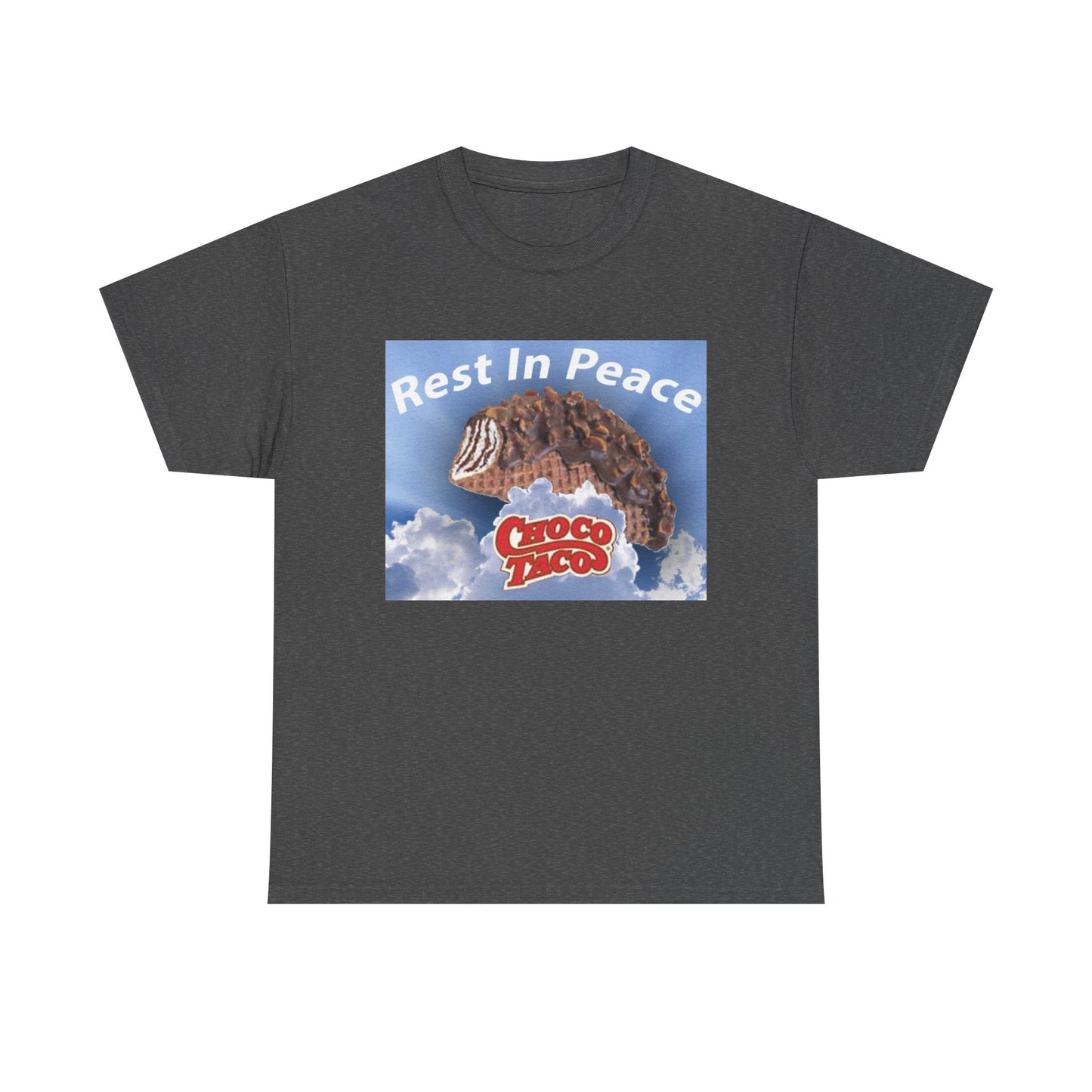 Choco Taco Shirt Funny RIP Ice cream Nostalgic 90s Unisex Heavy Cotton Tee