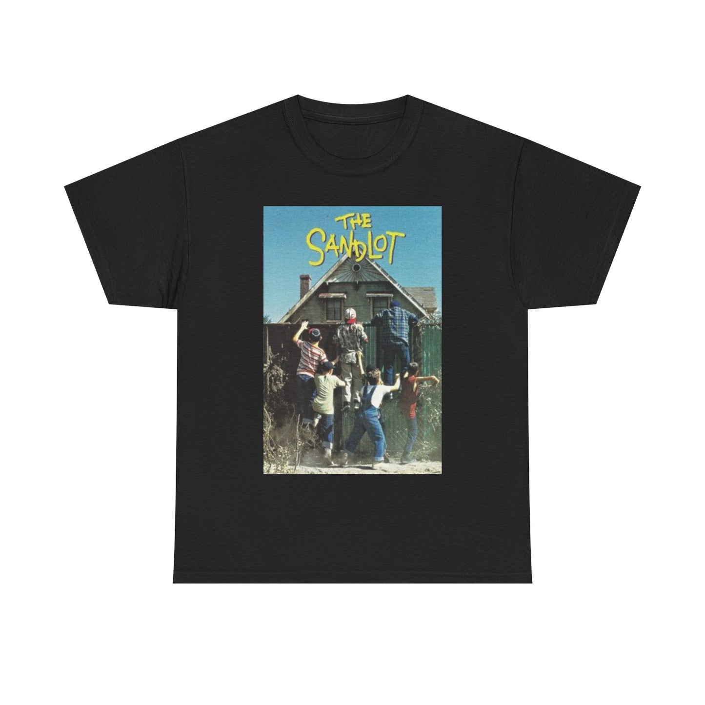 The Sandlot Tshirt Vintage Movie Poster Kids Baseball Unisex Heavy Cotton Tee
