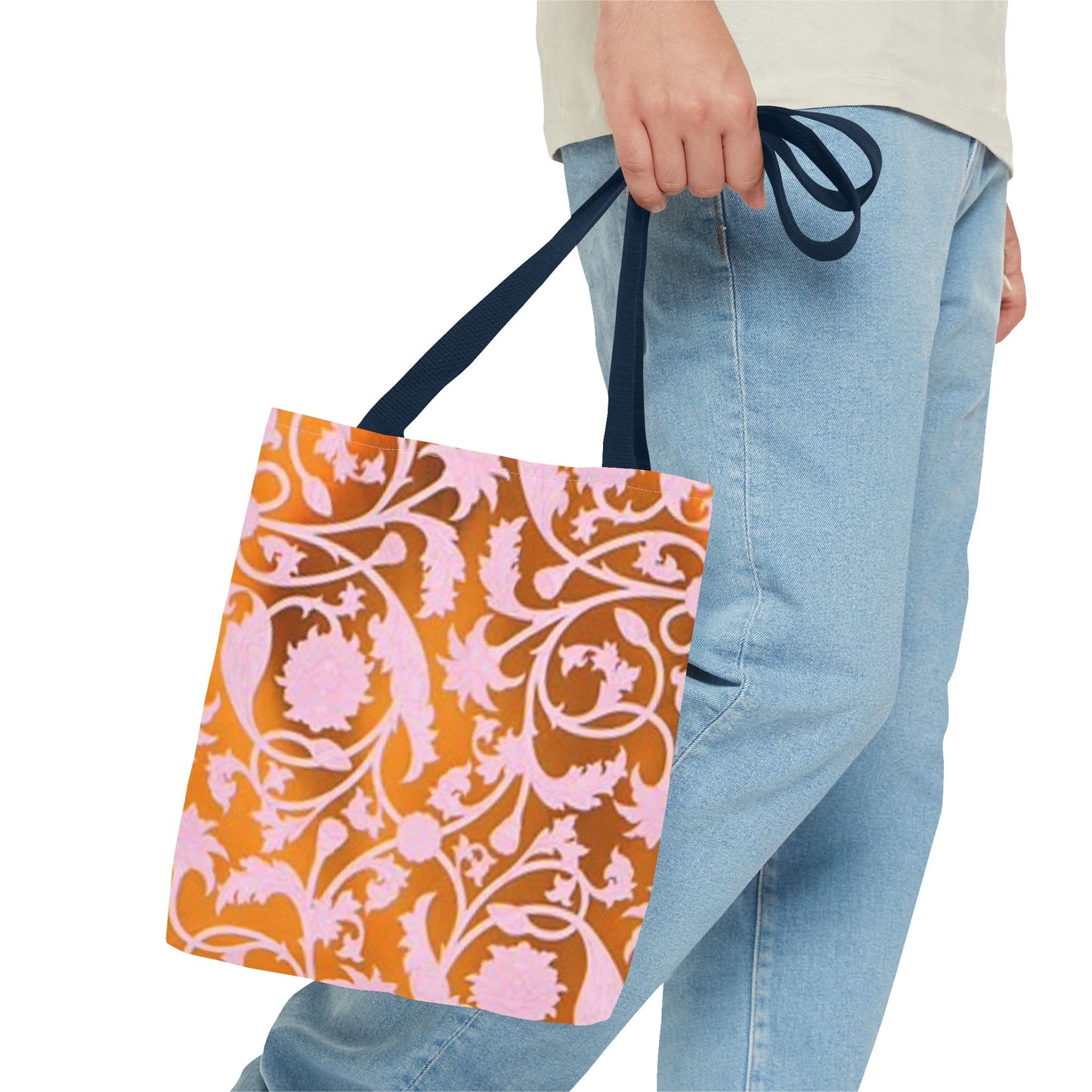 Pink And Orange Multi Color BRAND NEW MODERN Tote Bag (AOP)