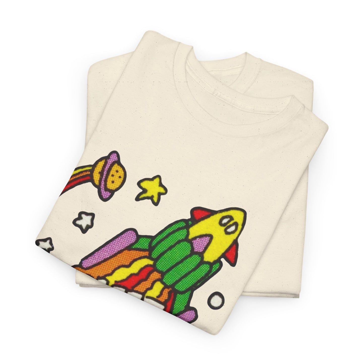 Its Time To Blast Off Vintage 90's Graphic T Shirt Unisex Heavy Cotton Tee