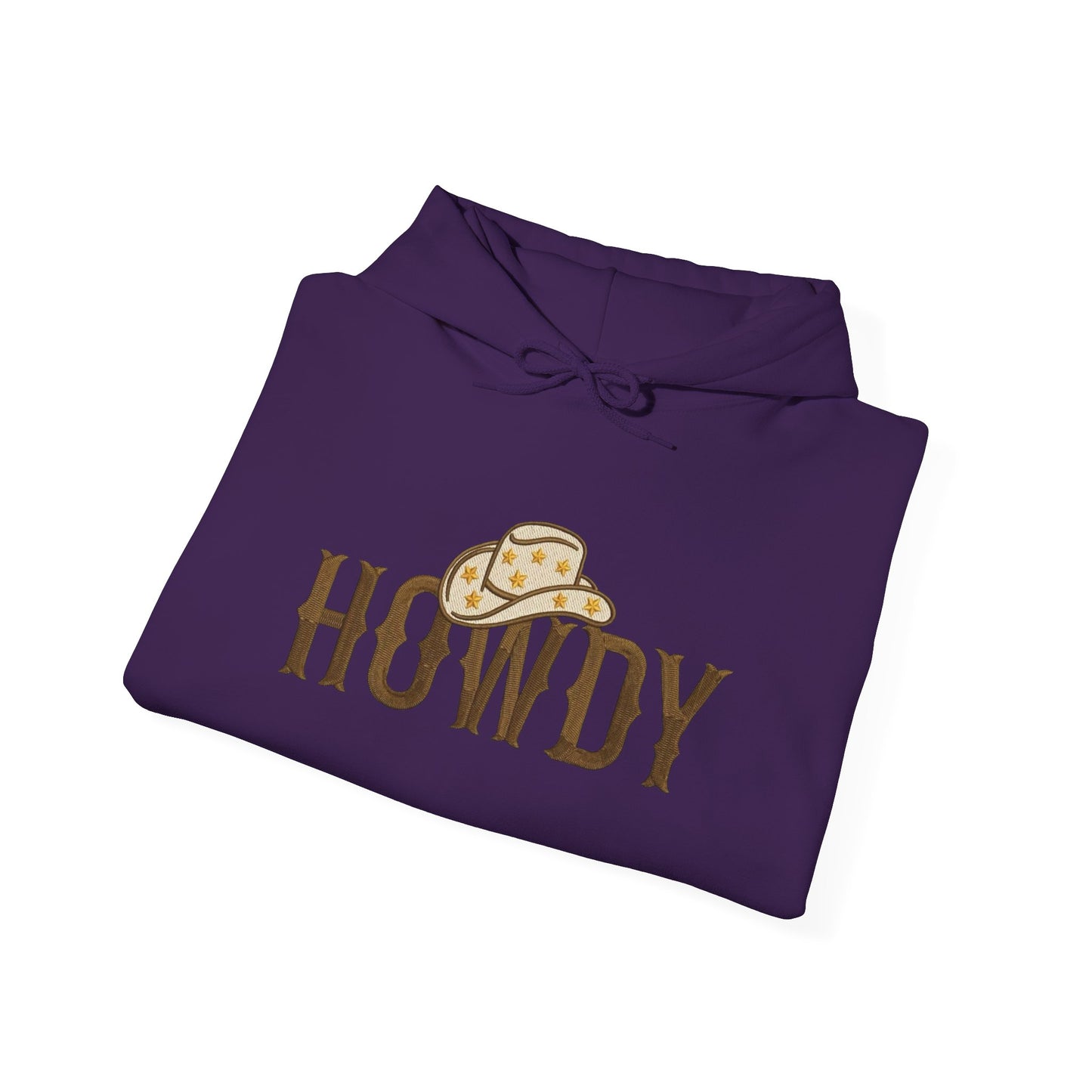 Howdy Cowboy Graphic Hoodie NEW Heavy Blend™ Hooded Sweatshirt
