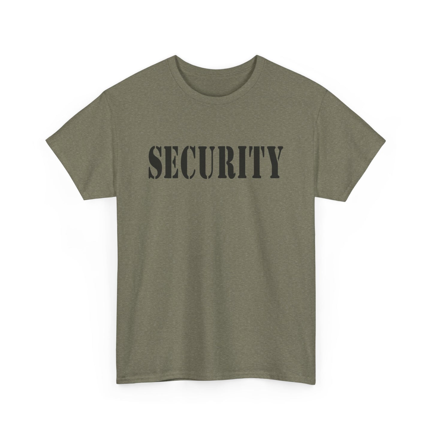 Security Graphic T Shirt Police Academy Uniform Funny Bar Unisex Heavy Cotton