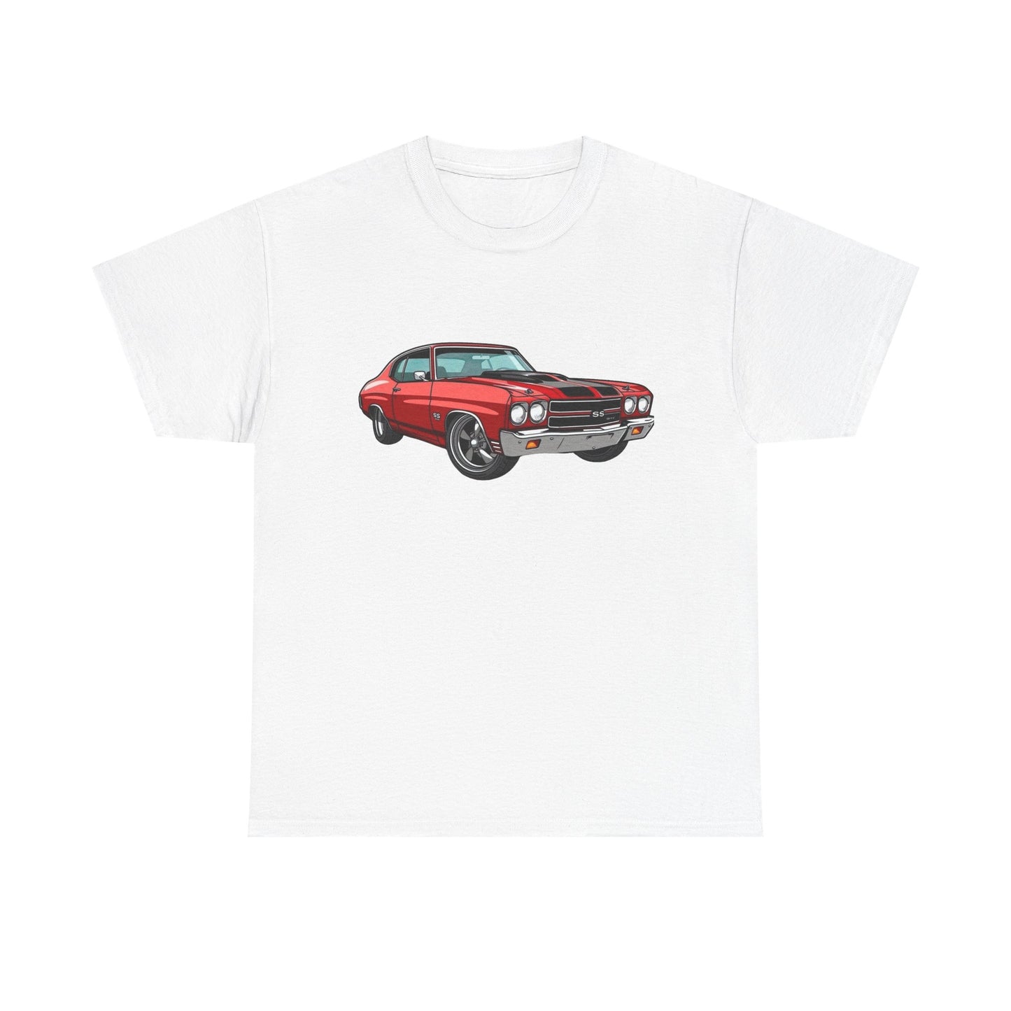 1970 Chevelle Super Sport Muscle Graphic T Shirt NEW Unisex Heavy Cotton Tee