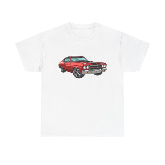 1970 Chevelle Super Sport Muscle Graphic T Shirt NEW Unisex Heavy Cotton Tee