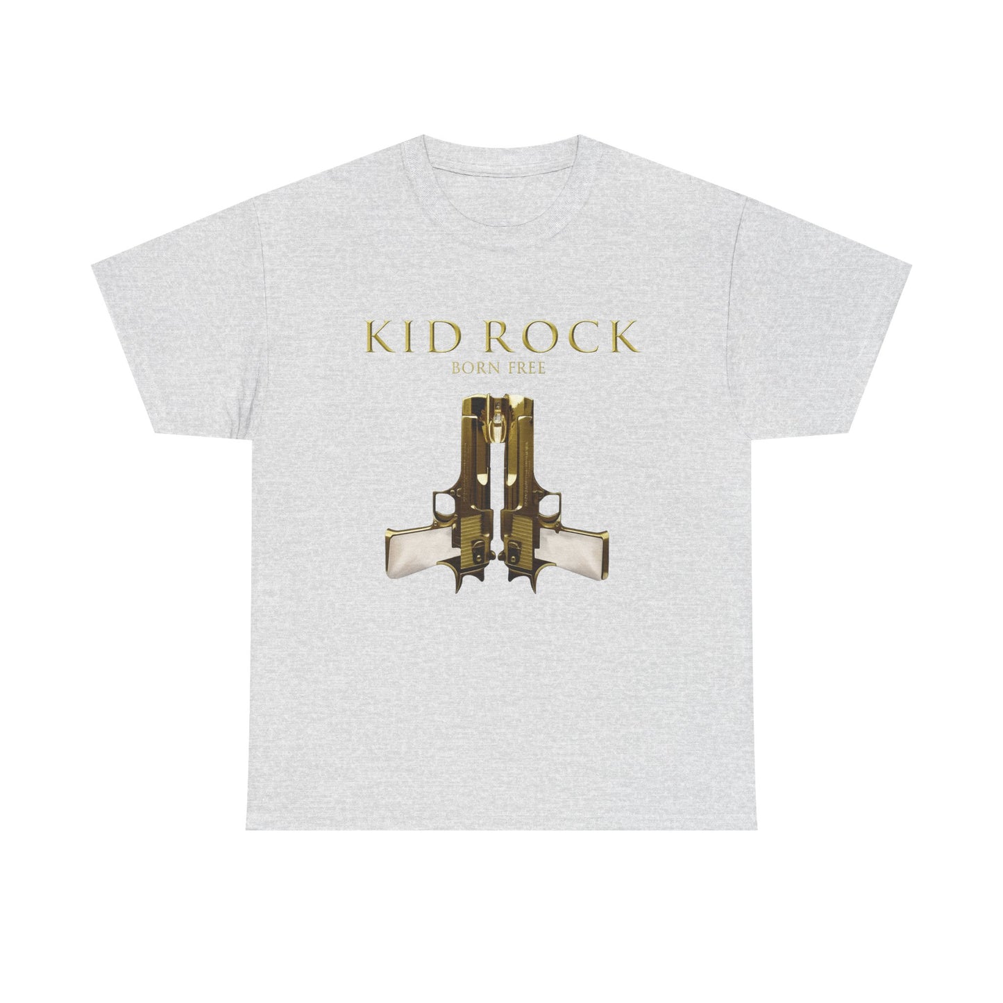 Kid Rock Born Free Graphic T Shirt Unisex Heavy Cotton Tee