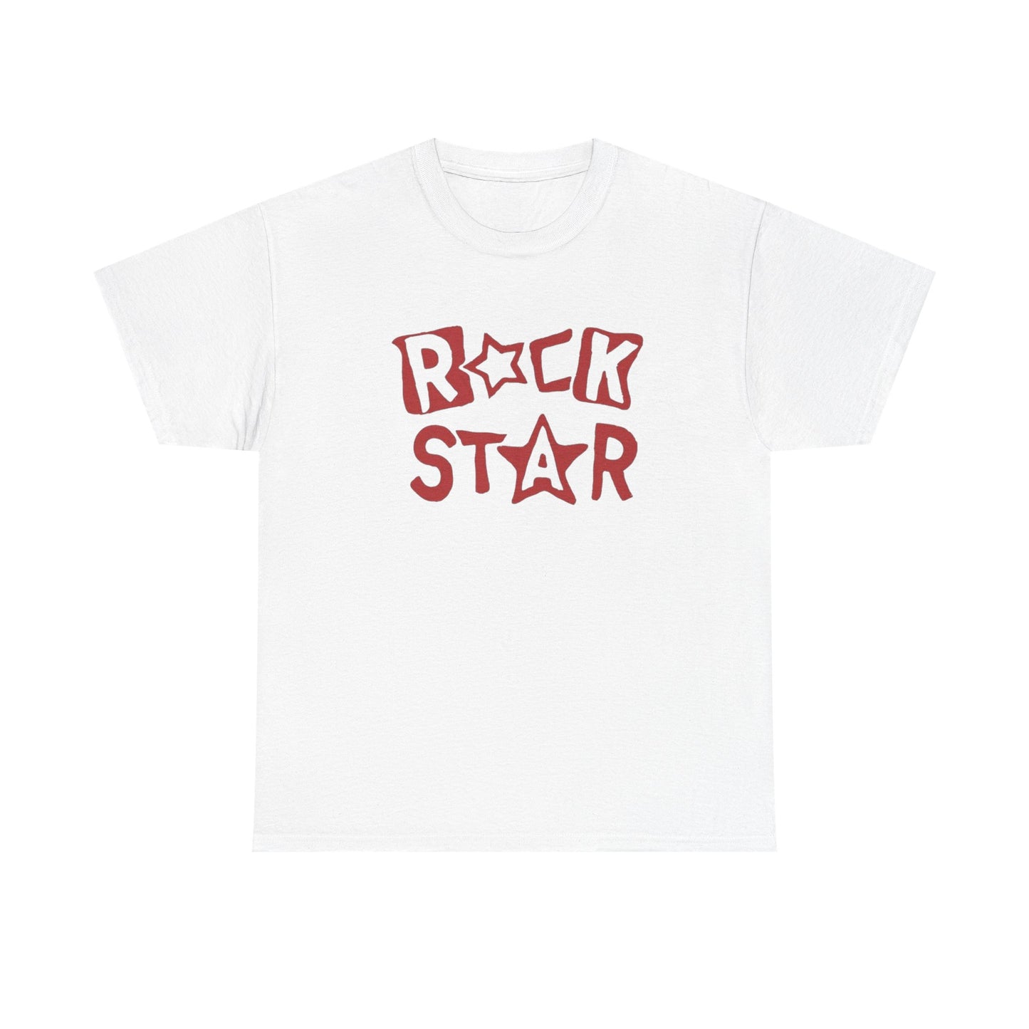 Rock Star Graphic T Shirt Unisex Heavy Cotton NEW Tee