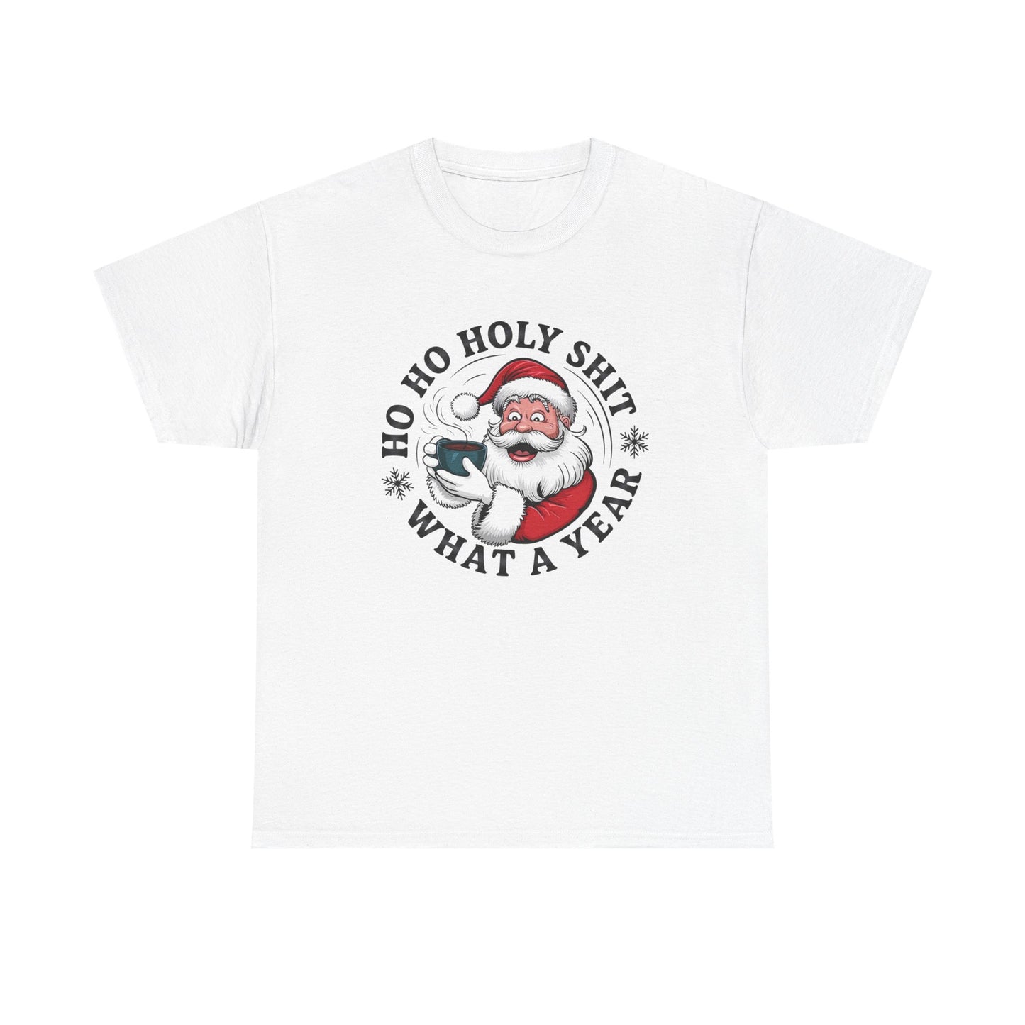 Hilarious Santa Jokes Christmas Graphic T Shirt Unisex NEW Heavy Cotton Tee