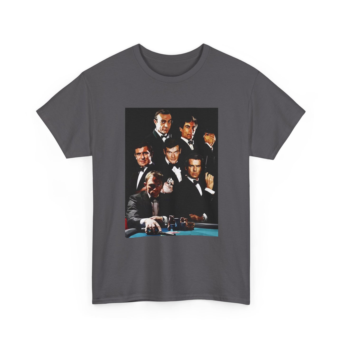 James Bond T-shirt Vintage Bond Collection Merch Unisex Heavy Cotton Tee