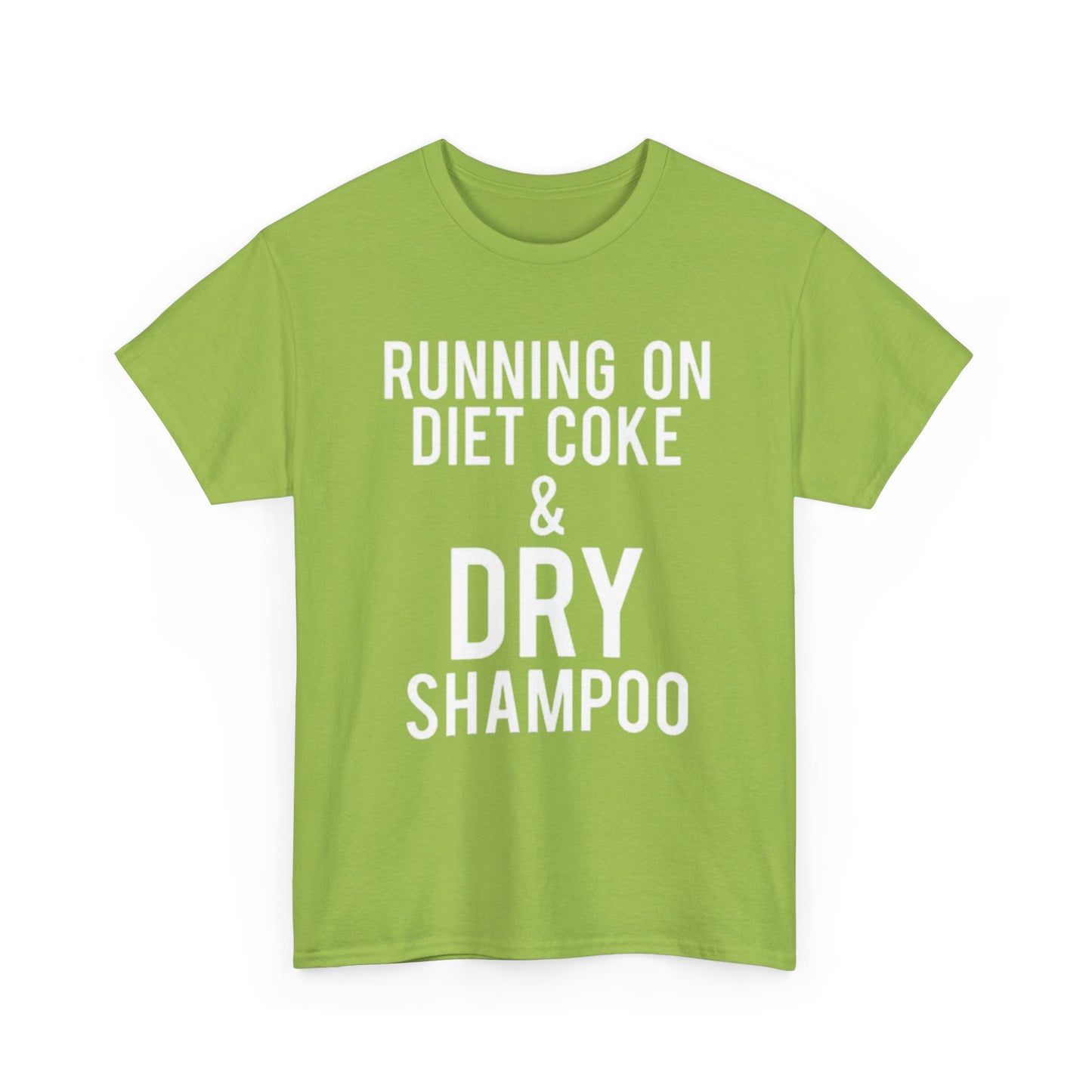 Diet Coke And Dry Shampoo Shirt Funny Mom Jokes Tik Tok Unisex Heavy Cotton Tee