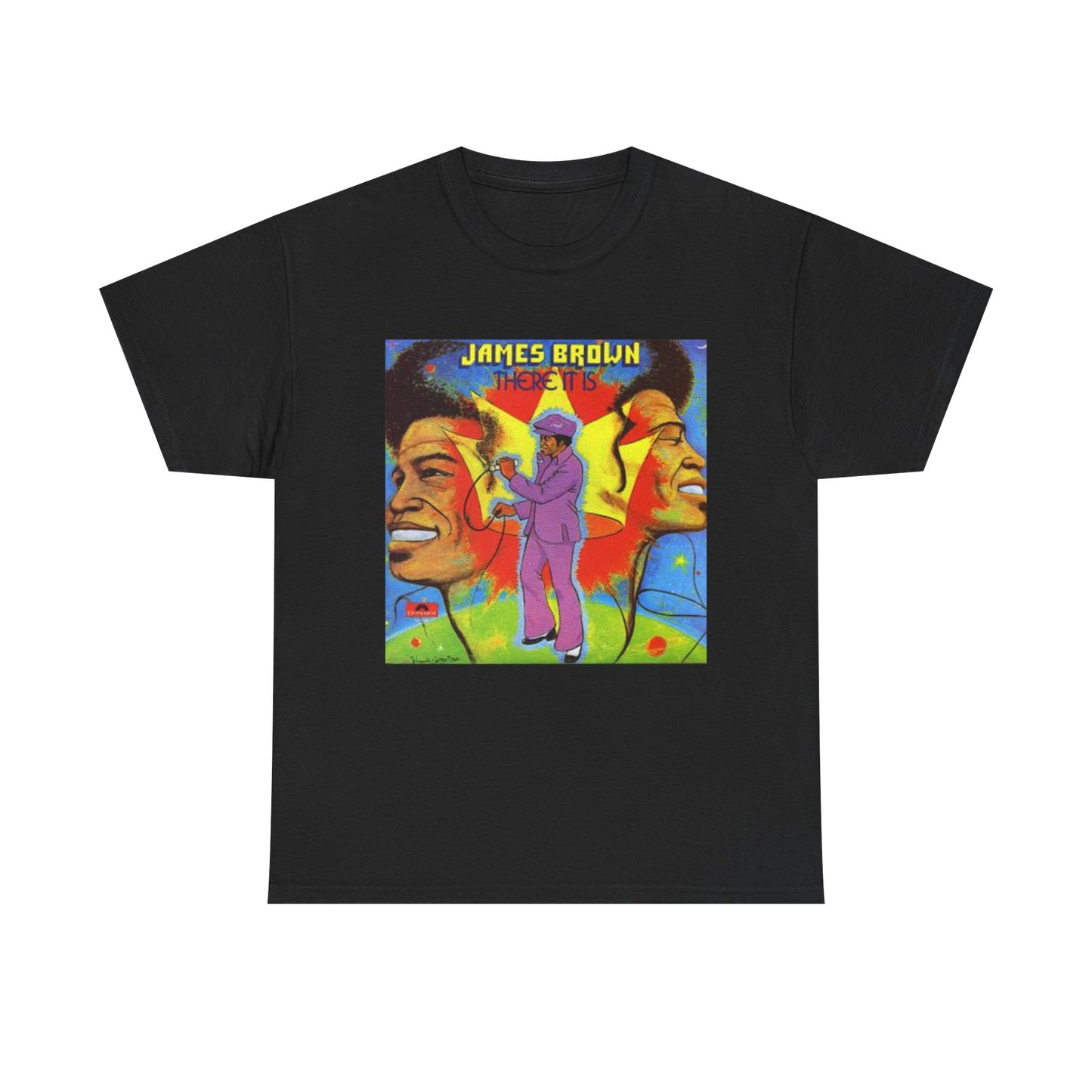 James Brown Tshirt Vintage Concert The Godfather Unisex Heavy Cotton Painting