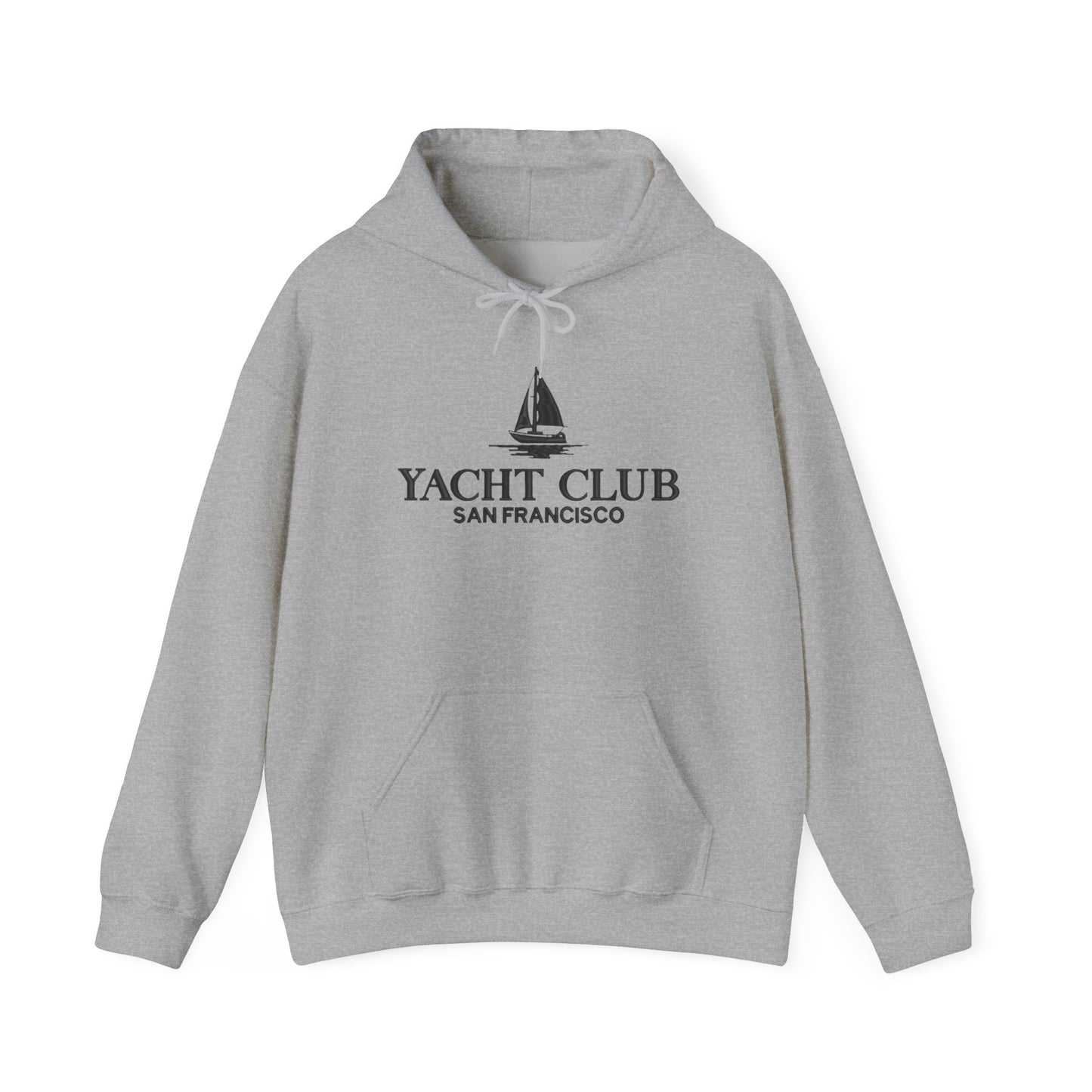 San Francisco Yacht Club Graphic Hoodie Heavy Blend Sweatshirt NEW