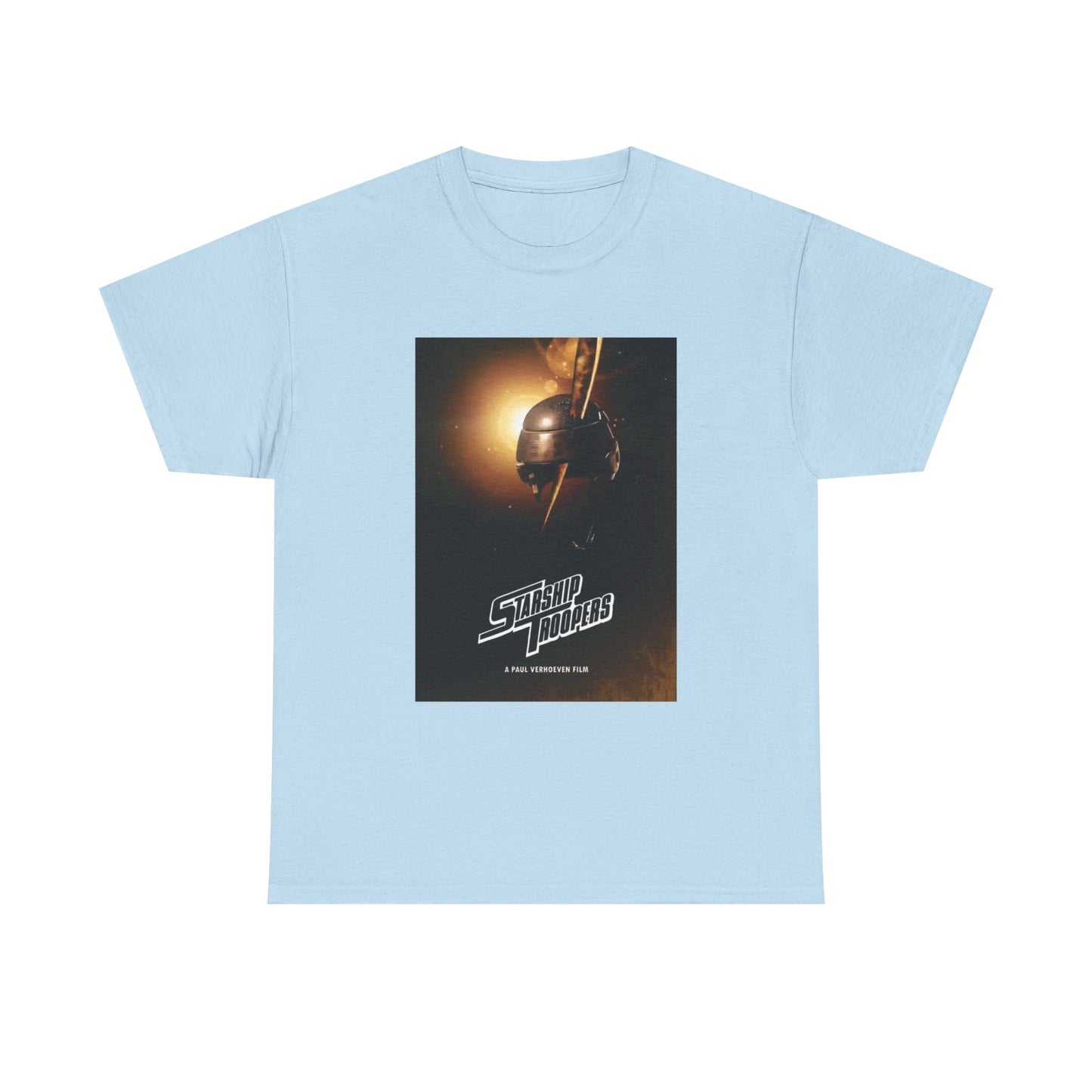 StarShip Troopers Tshirt Retro Action Movie Vintage Unisex Heavy Cotton Tee