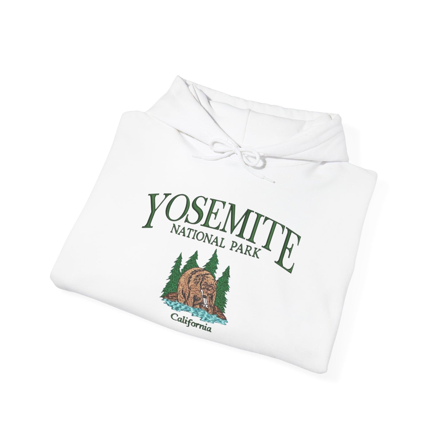 Yosemite National Park Graphic Hoodie Heavy Blend Sweatshirt NEW