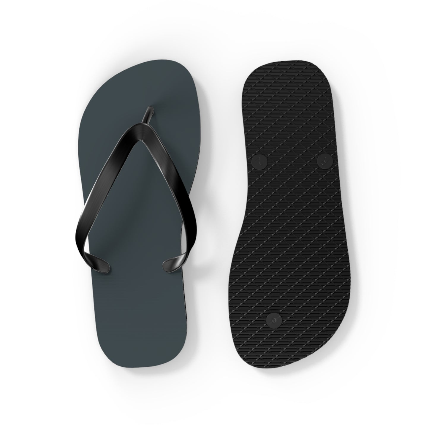 Dark Gray Summer Sandals, Beach Shoes, Vacation Flip Flops, Pool Slides