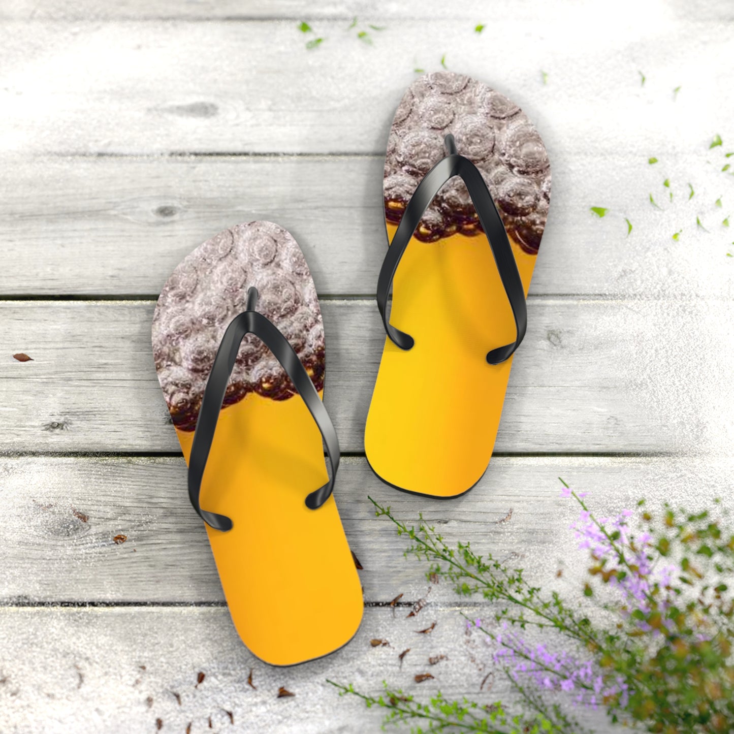Beer Summer Sandals, Beach Shoes, Vacation Flip Flops, Pool Slides, Comfortable