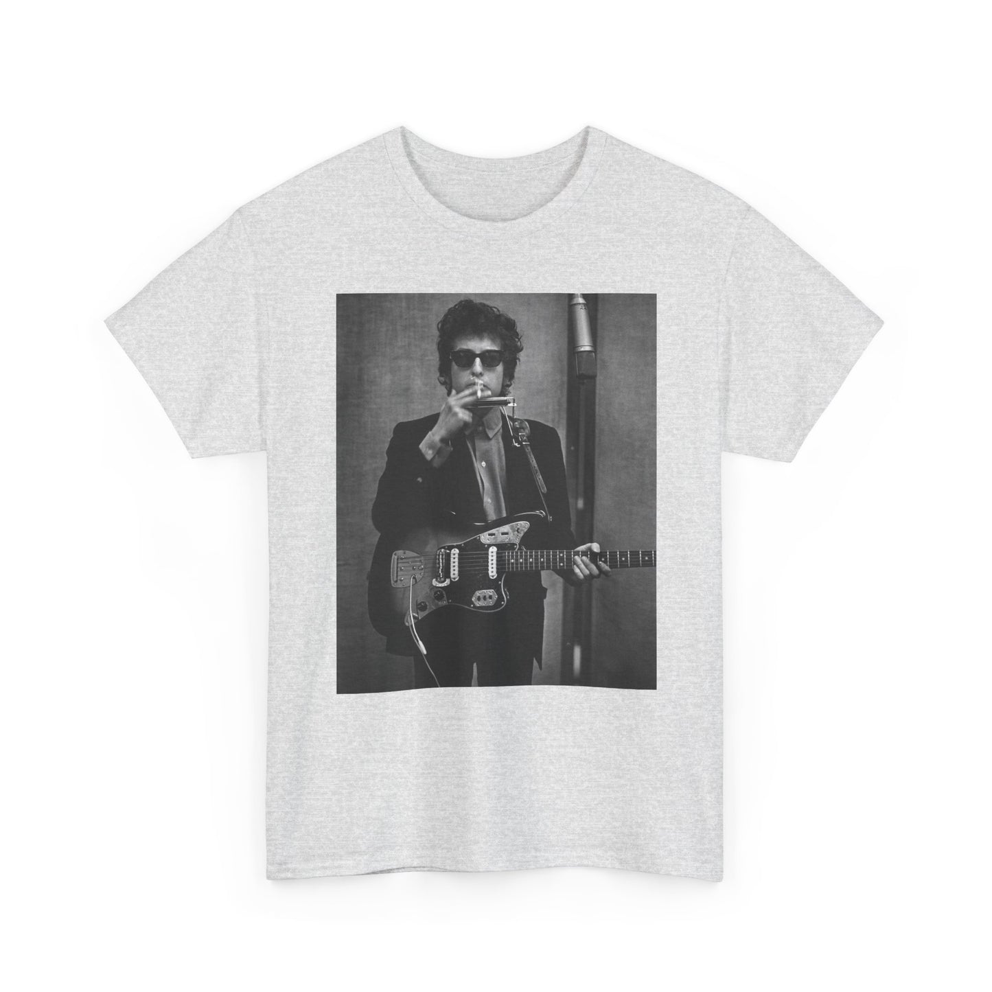 Bob Dylan T-shirt vintage classic rock retro art Unisex Heavy Cotton Tee