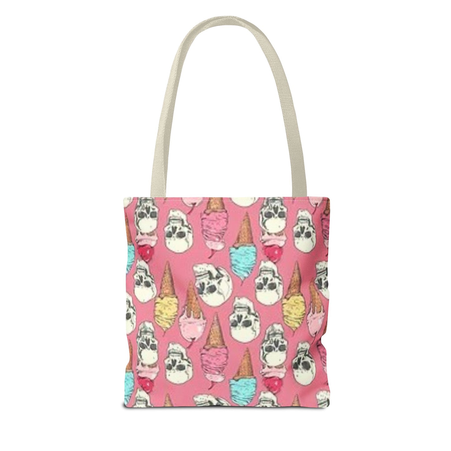 Ice Cream Checkered All Over Print BRAND NEW Purse Pocketbook - Travel Tote Bag