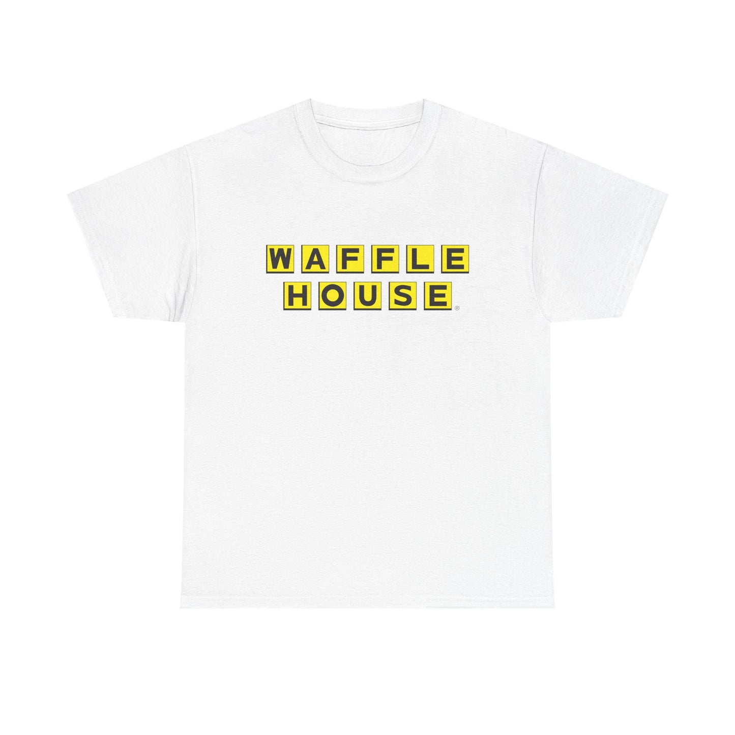 Waffle House Graphic T Shirt Breakfast Cafe Pancakes Retro Unisex Cotton Tee