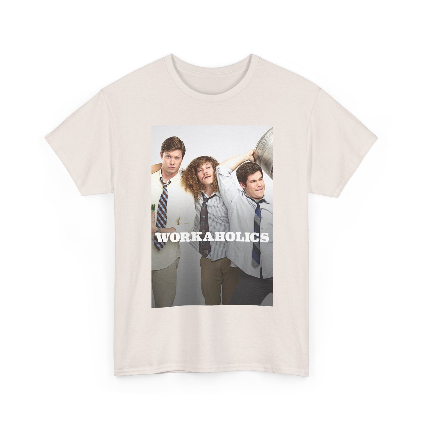 Workaholics T Shirt Poster Comedy Central Gift Vintage Show Unisex Heavy Cotton