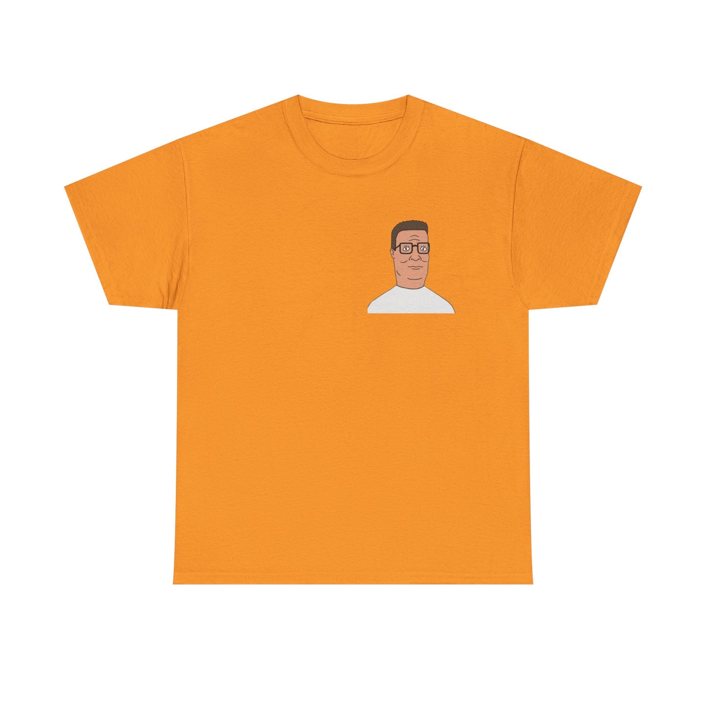 Hank Hill Funny Graphic T-Shirt Comfy Cotton Tee Brand NEW