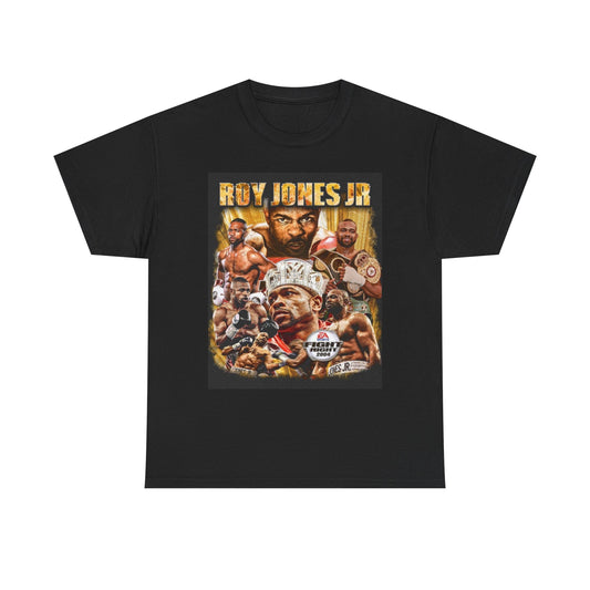 Roy Jones Jr Boxing UFC Graphic T Shirt Vintage Unisex Heavy Cotton Tee