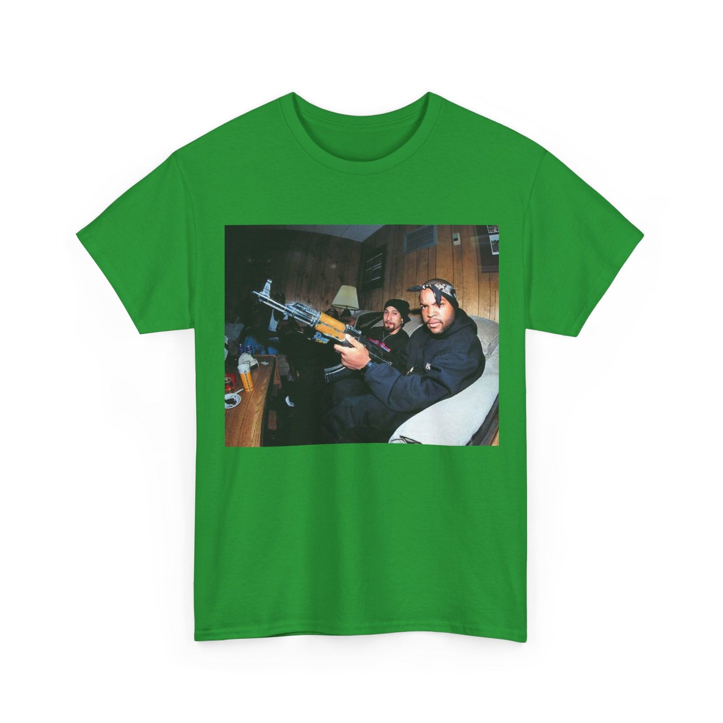 Ice cube T-shirt vintage 90s NWA California retro meme Unisex Heavy Cotton Tee