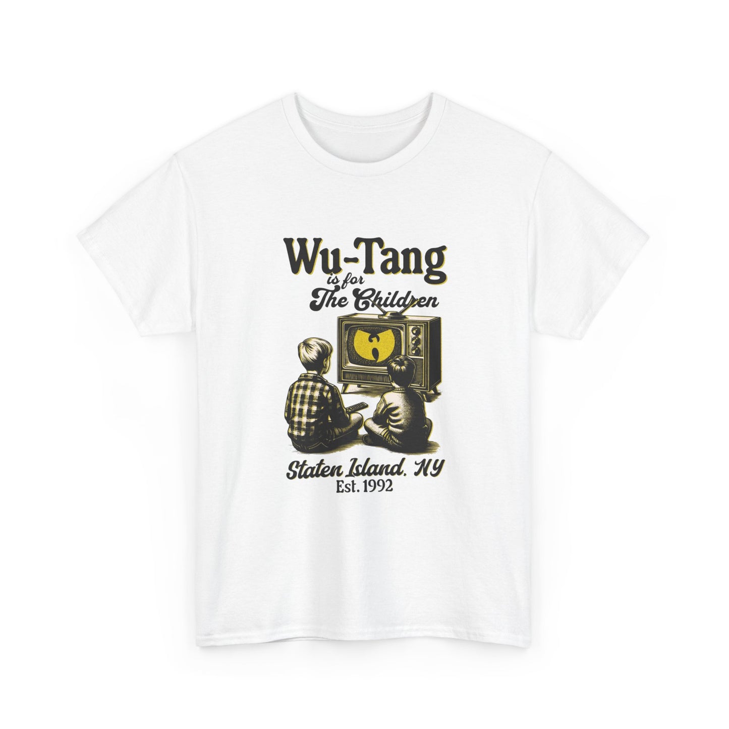 Wu Tang Is For The Children Graphic T Shirt NEW Adult Cotton