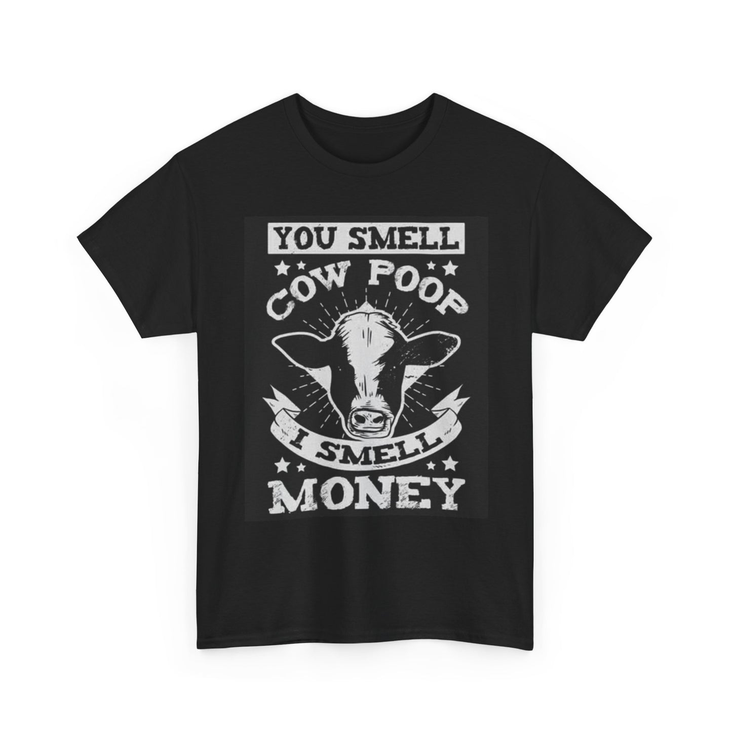 Cow Farmer Graphic T Shirt Hilarious Farming Jokes Unisex Heavy Cotton Tee