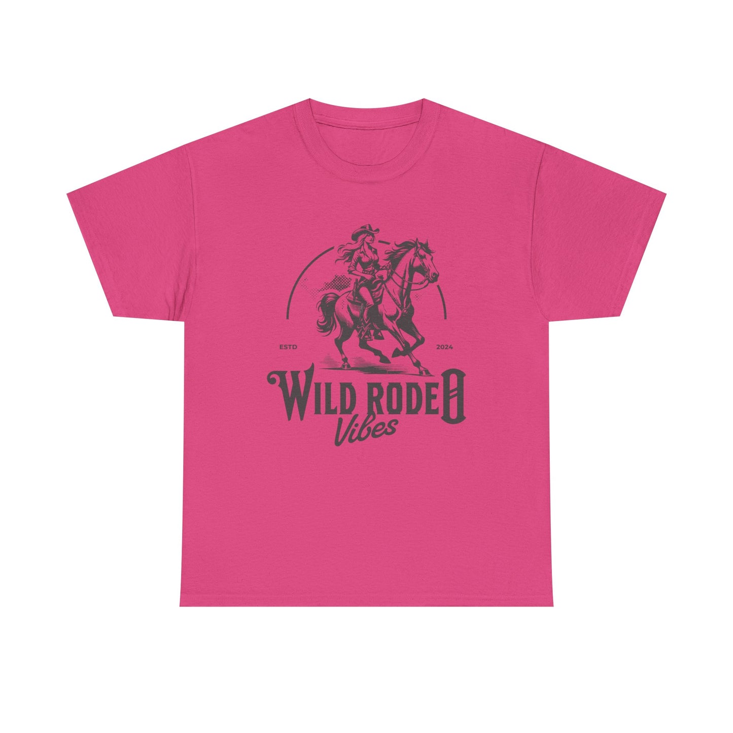Wild Rodeo Cowgirls Graphic T Shirt Women's Vintage Retro Cotton Tee
