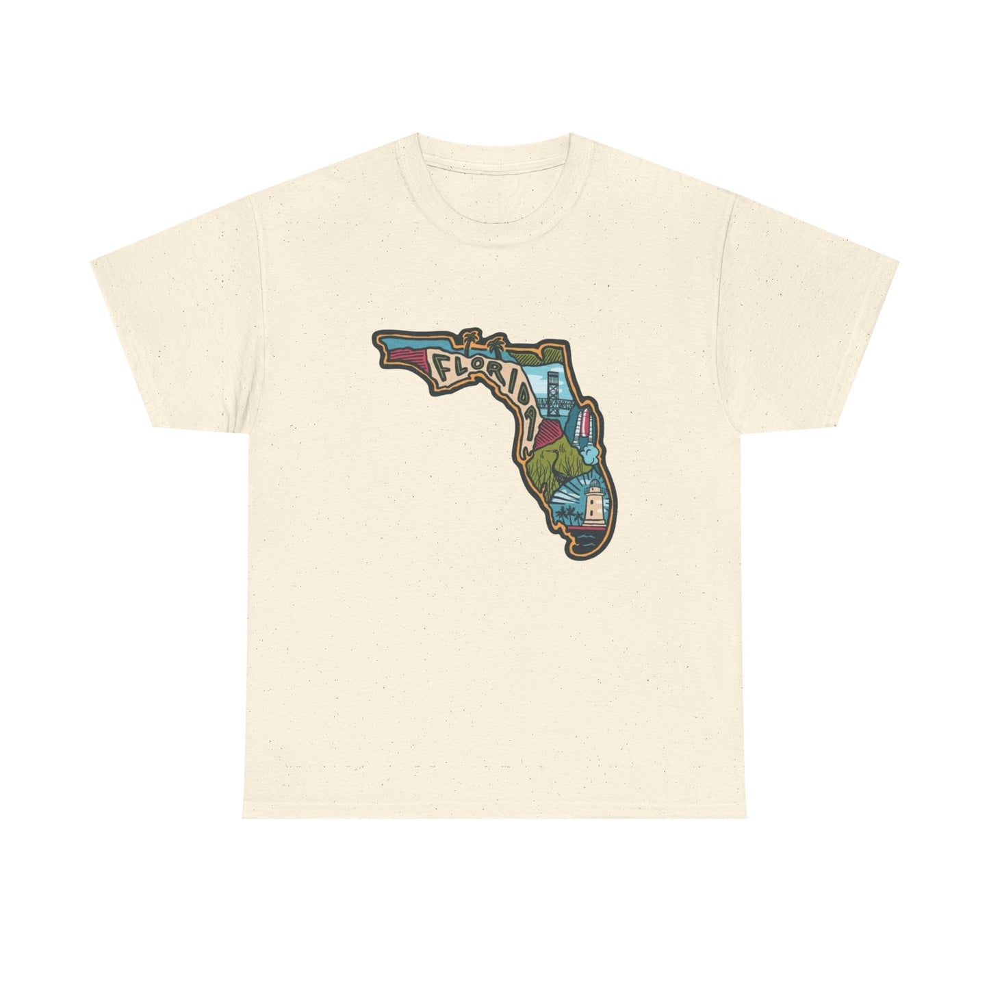 Florida Town USA Graphic T Shirt NEW Adult Tee
