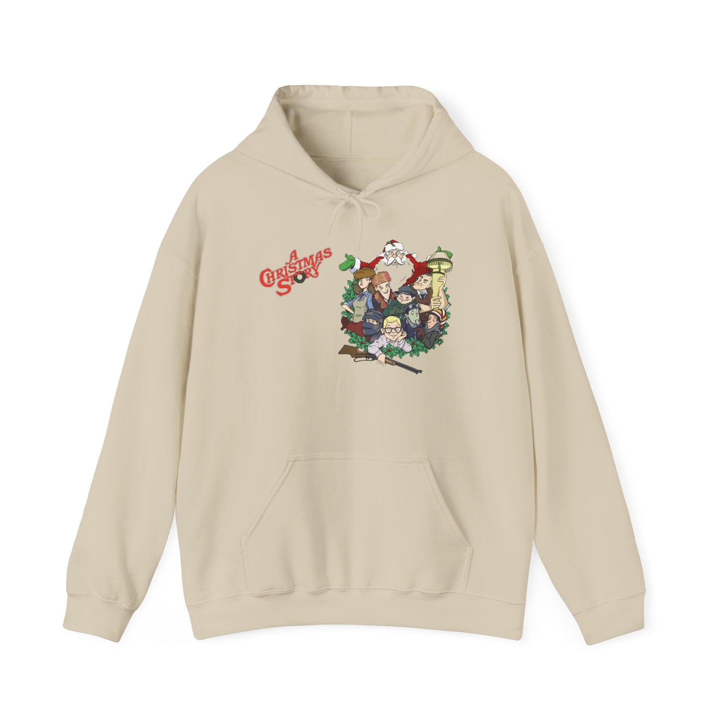 A Christmas Story Graphic Hoodie Unisex Heavy Blend™ Hooded Sweatshirt